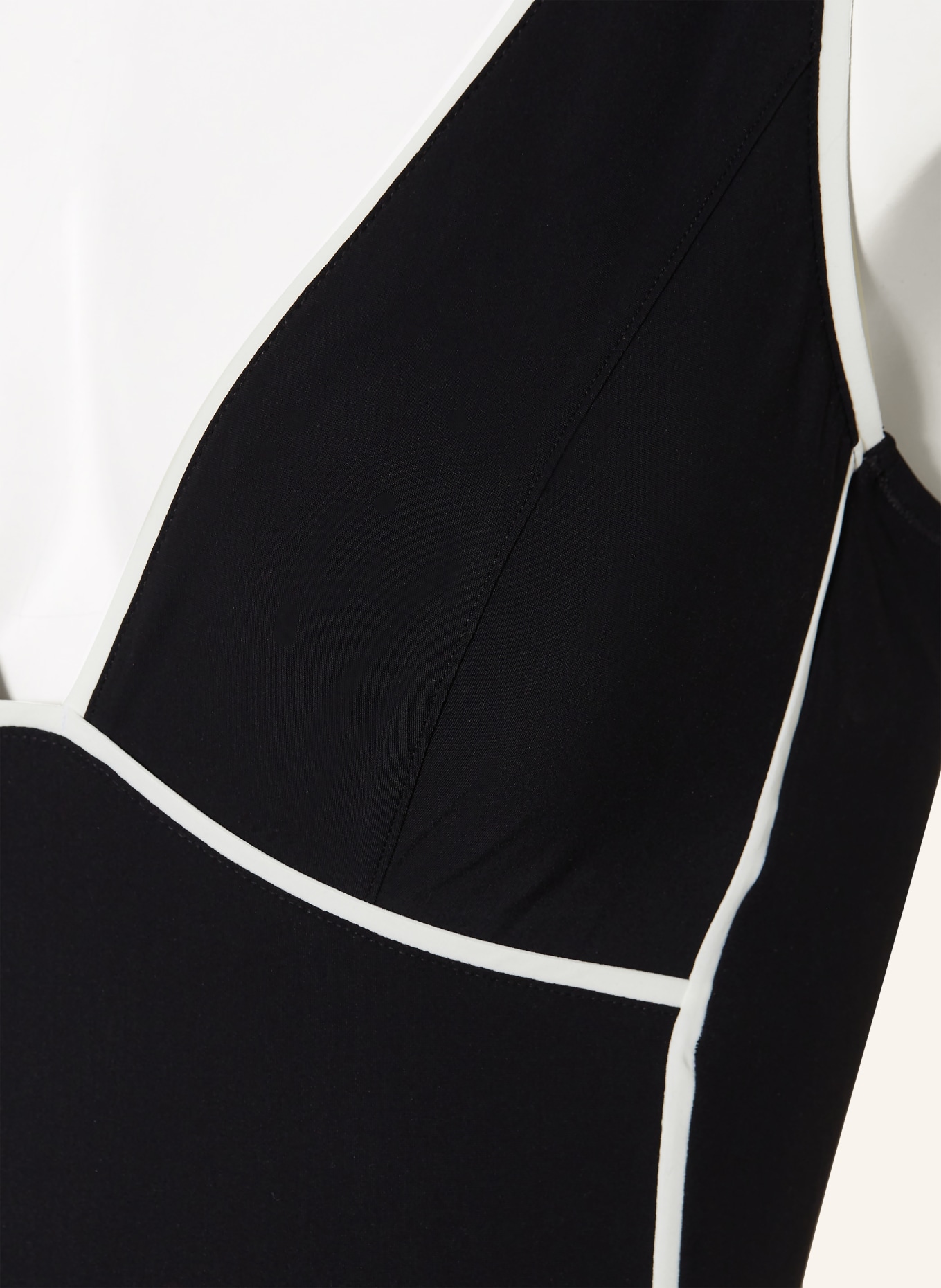 MARYAN MEHLHORN Strój kąpielowy MONOMAR: CZARNY / BIAŁY