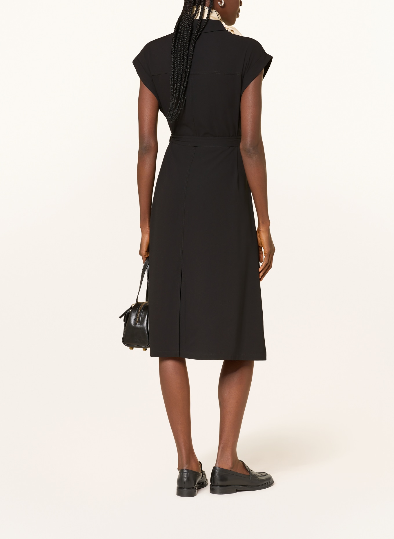 lilienfels shirt dress: BLACK