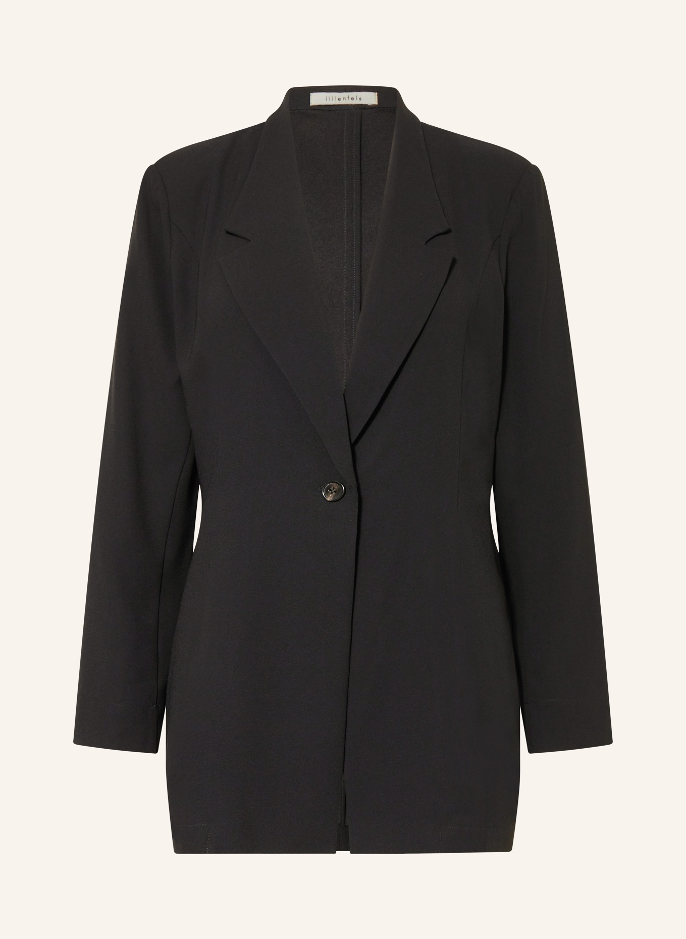 lilienfels Długa marynarka: CZARNY