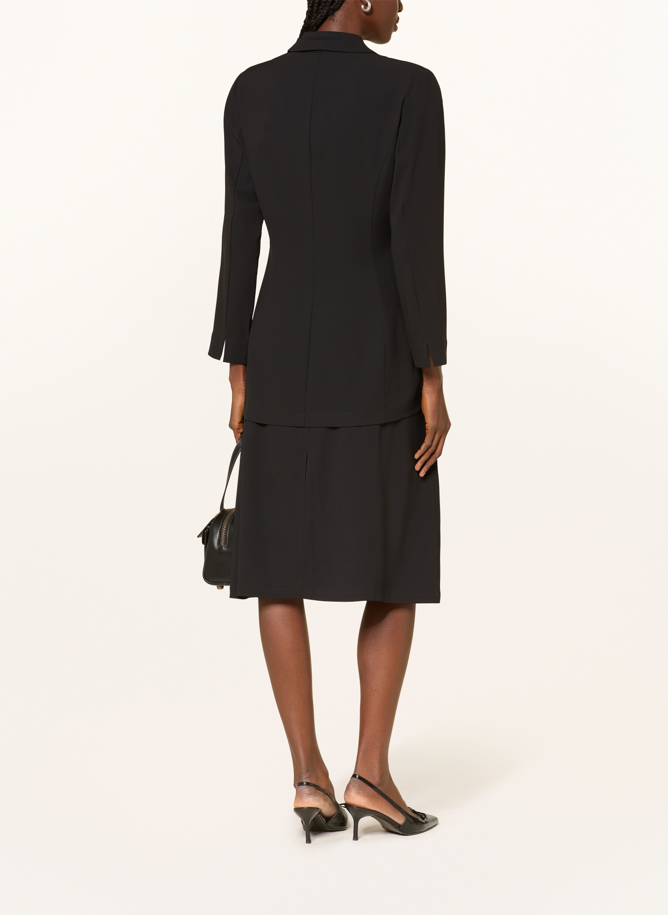 lilienfels Długa marynarka: CZARNY