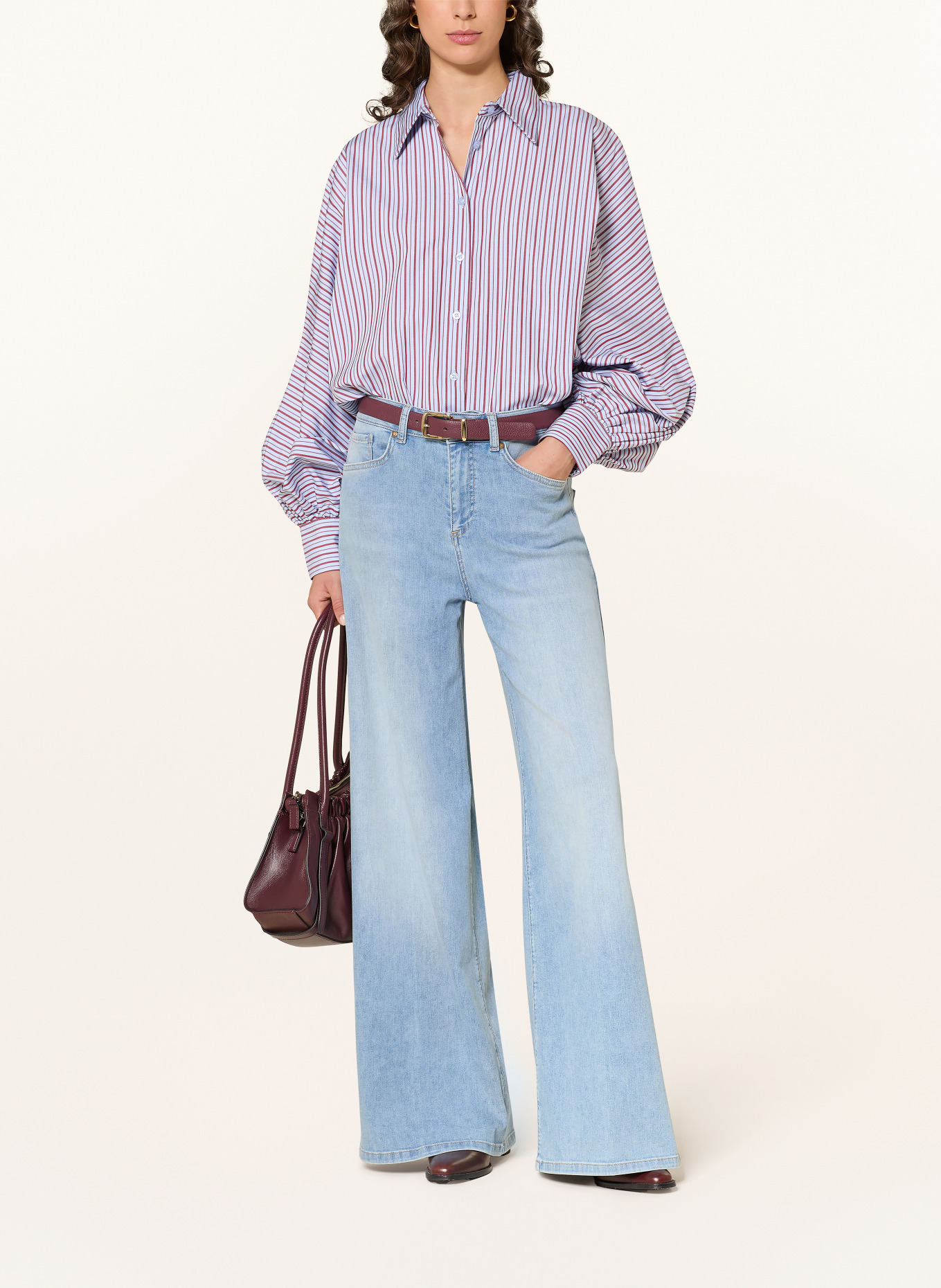 SEDUCTIVE Flared Jeans MAURY: 820 USED BLUE