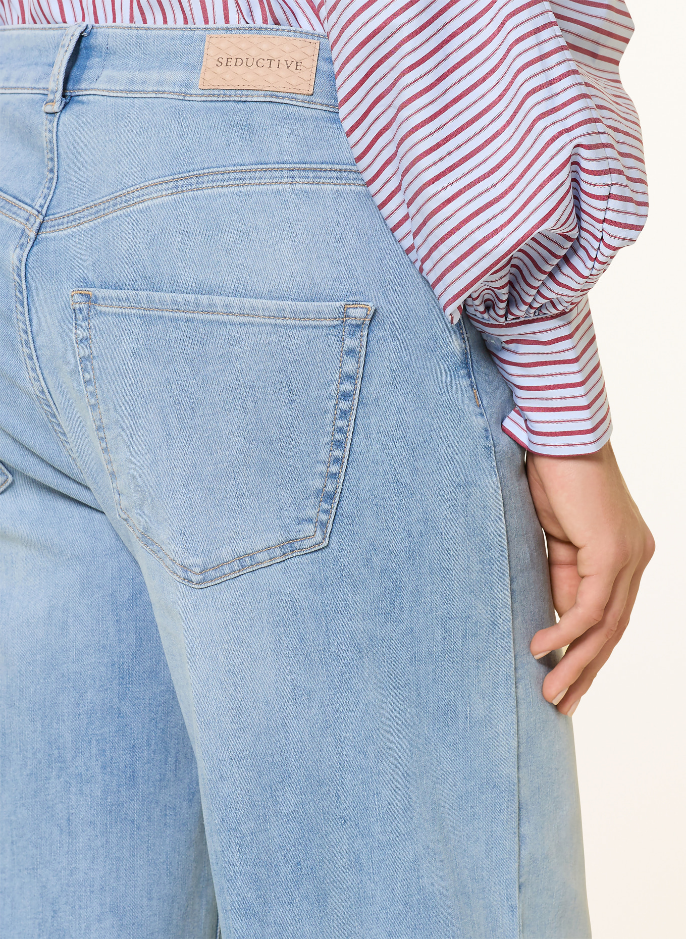 SEDUCTIVE Flared Jeans MAURY: 820 USED BLUE