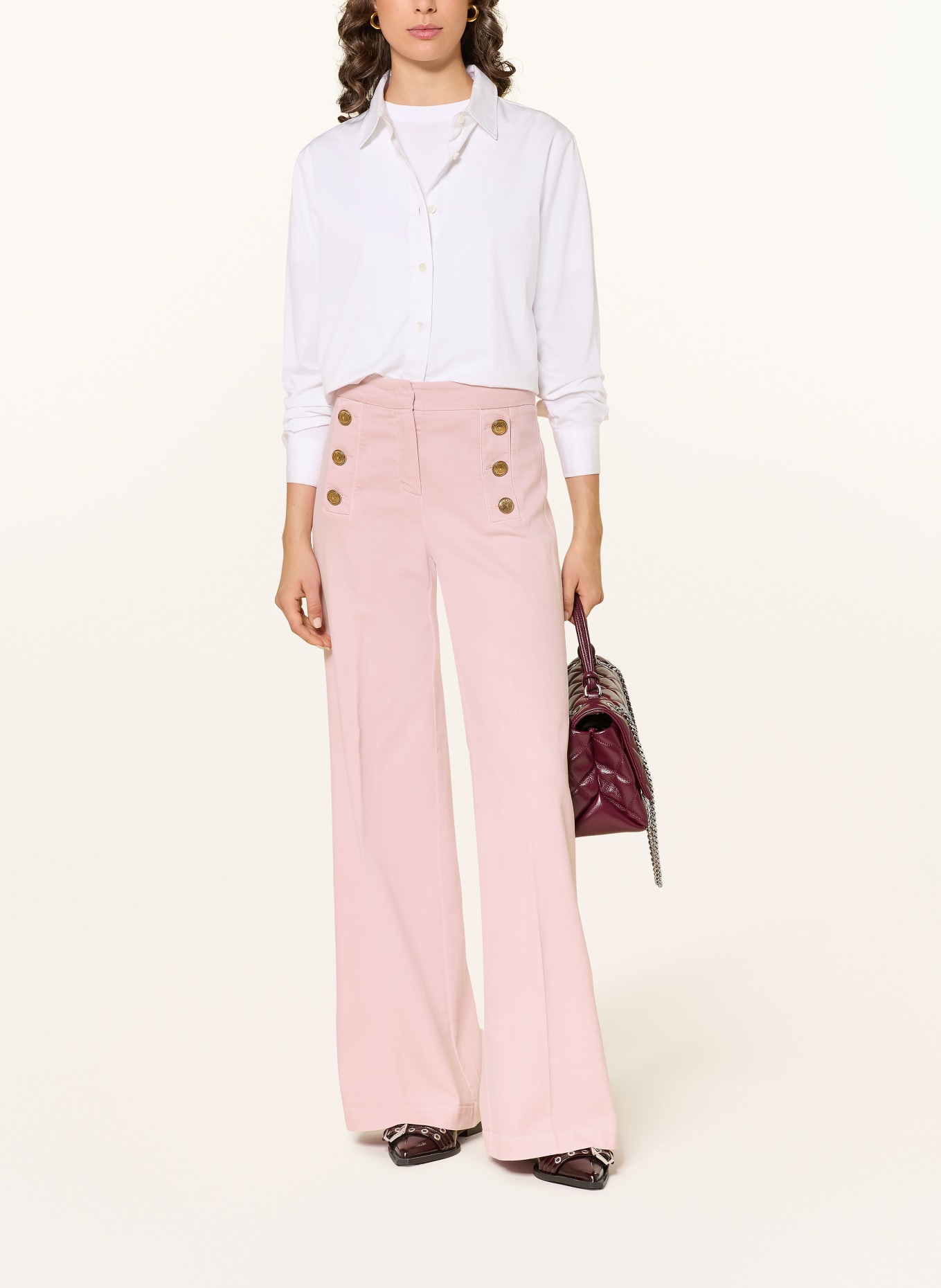 SEDUCTIVE Flared Jeans BRIDGET: 518 ORCHIDEE