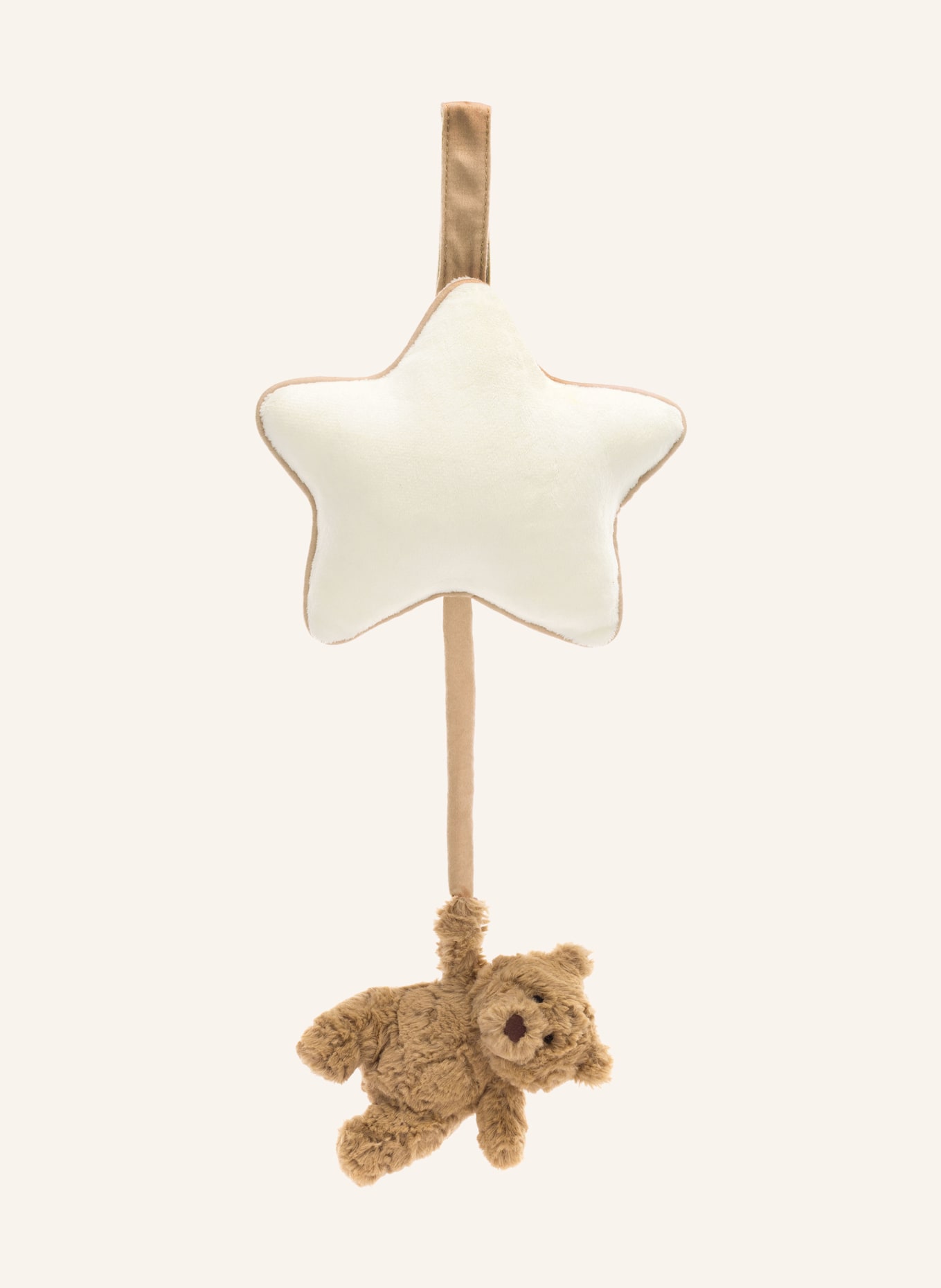 Jellycat Spieluhr BARTHOLOMEW BEAR: BRAUN / CREME