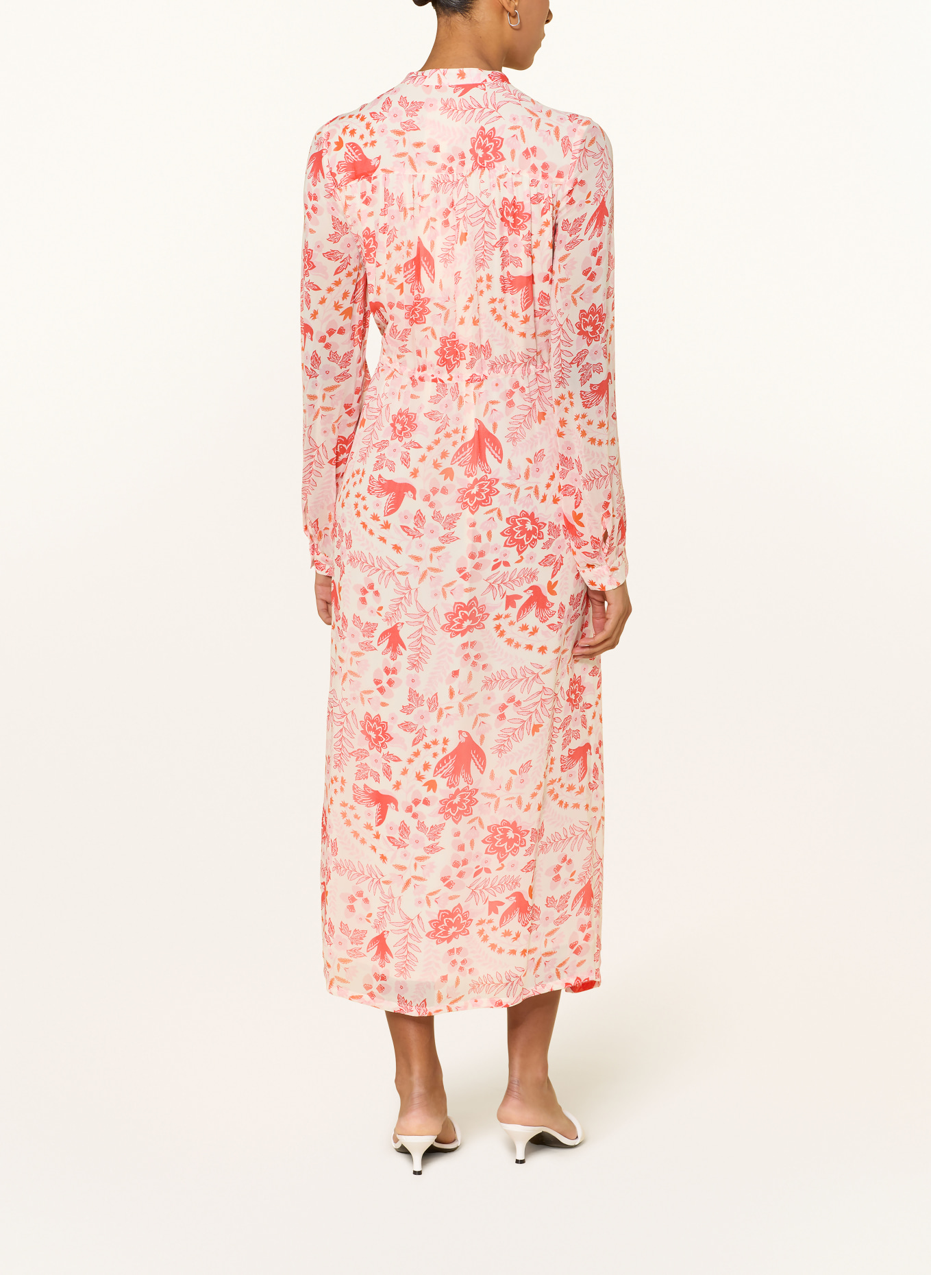 Part Two Kleid ALTINAPW: ROT / ROSA / ECRU