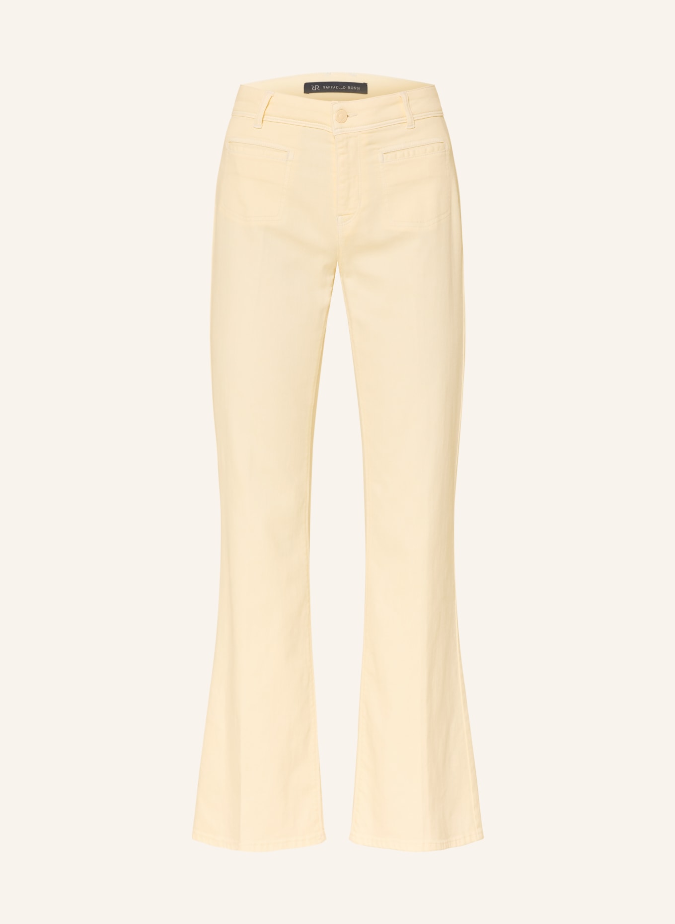 RAFFAELLO ROSSI Flared jeans NELLA: 210 VANILLE