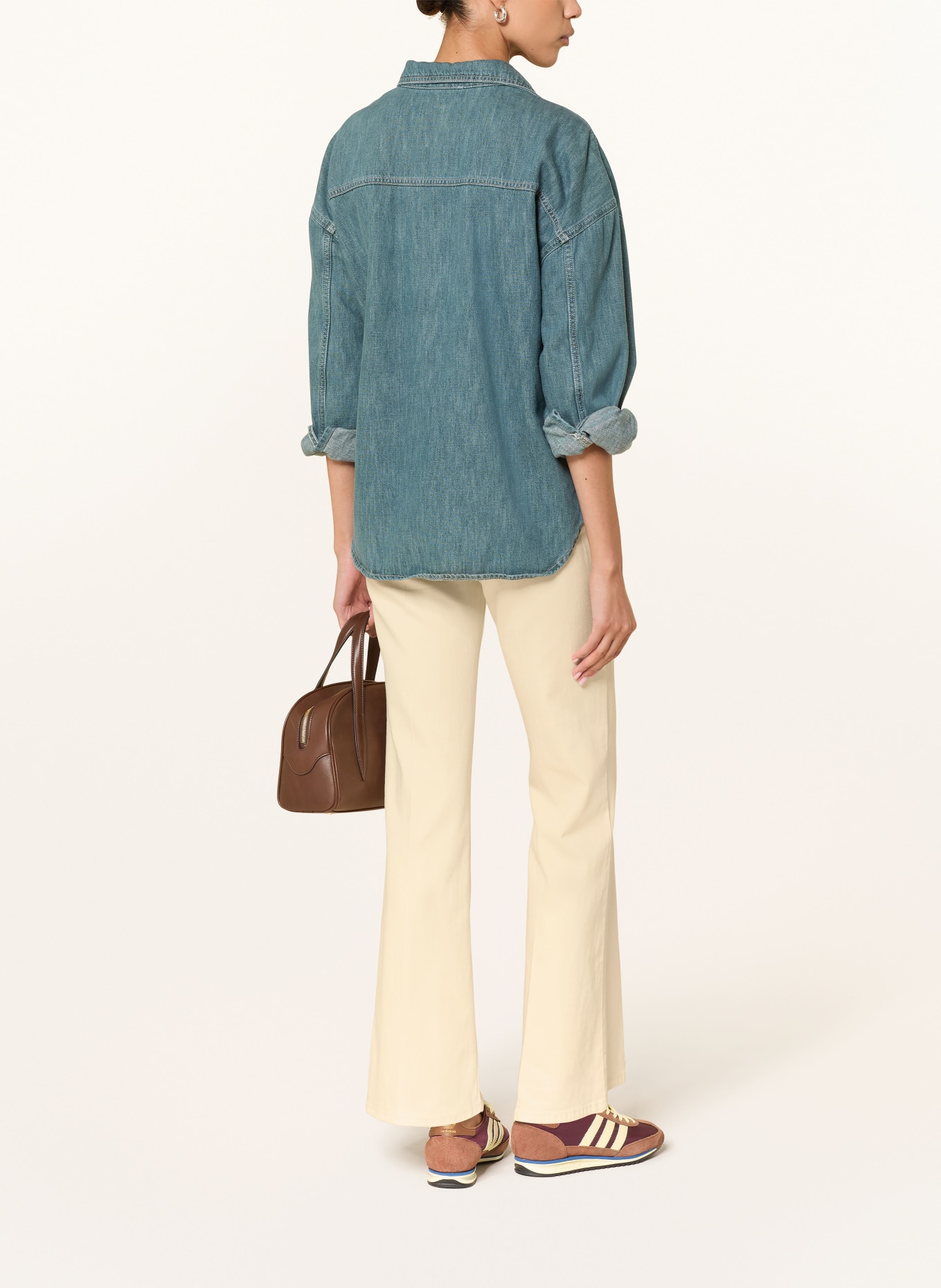 RAFFAELLO ROSSI Flared jeans NELLA: 210 VANILLE