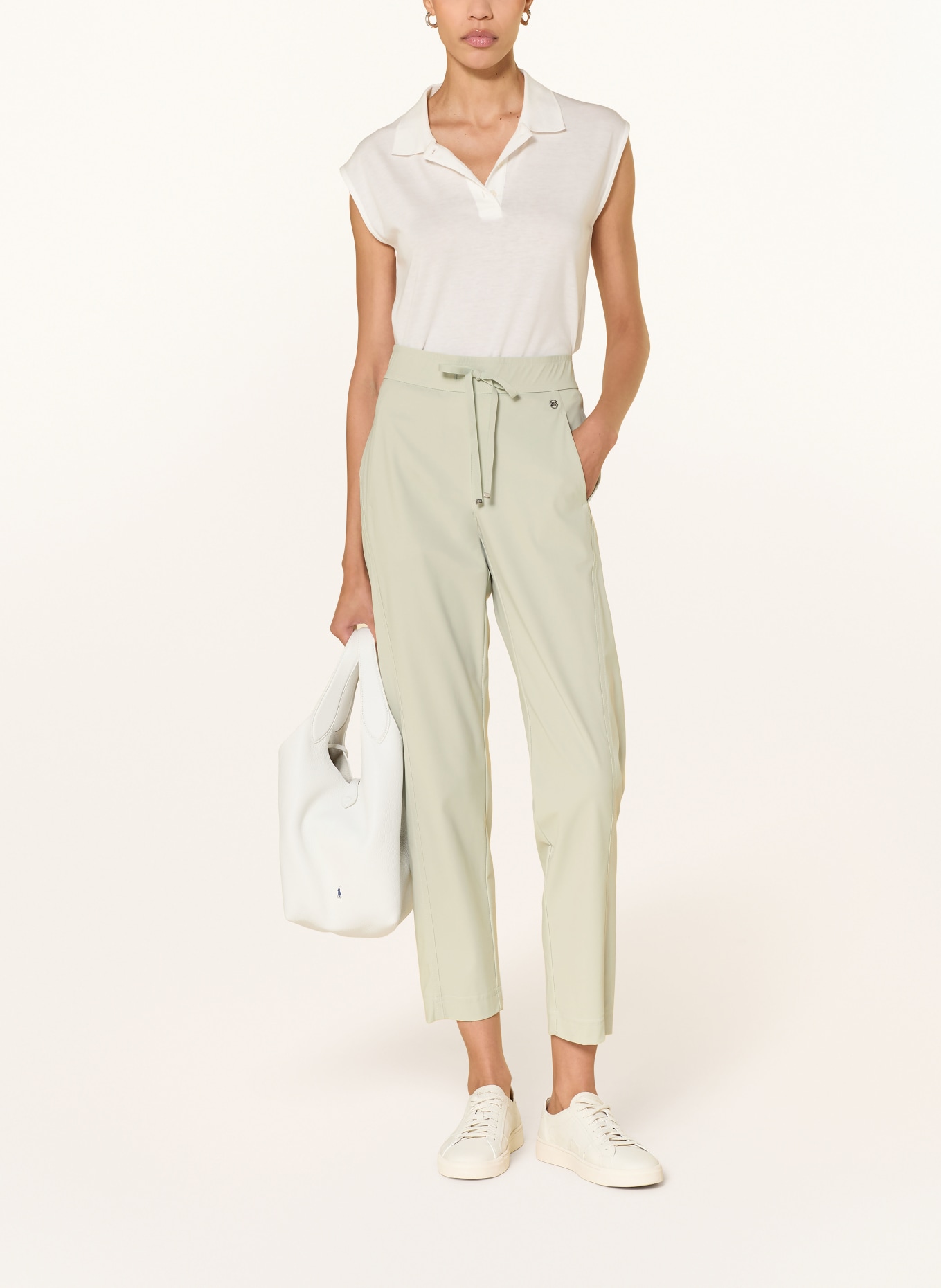 RAFFAELLO ROSSI Kalhoty CLIA ve stylu joggingových kalhot: MÁTOVÁ