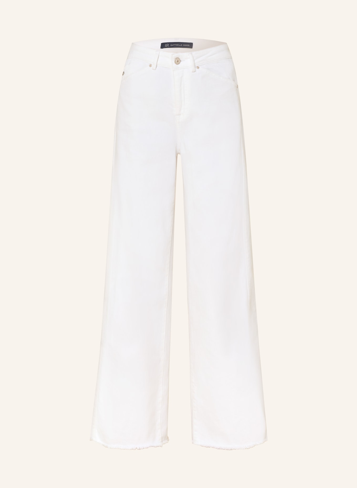 RAFFAELLO ROSSI Wide Leg Jeans SENA: 120 Natur