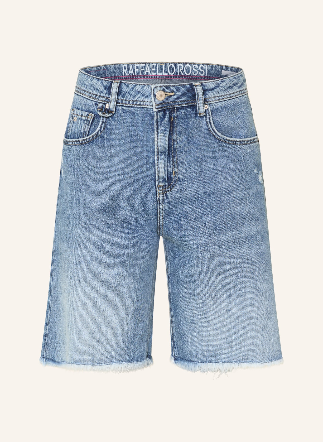 RAFFAELLO ROSSI Džínové šortky TONYA: 840 blue-blue
