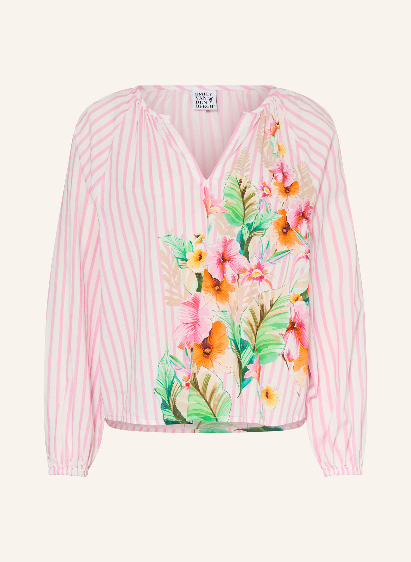 Emily VAN DEN BERGH bluzka: RÓŻOWY / POMARAŃCZOWY / BIAŁY