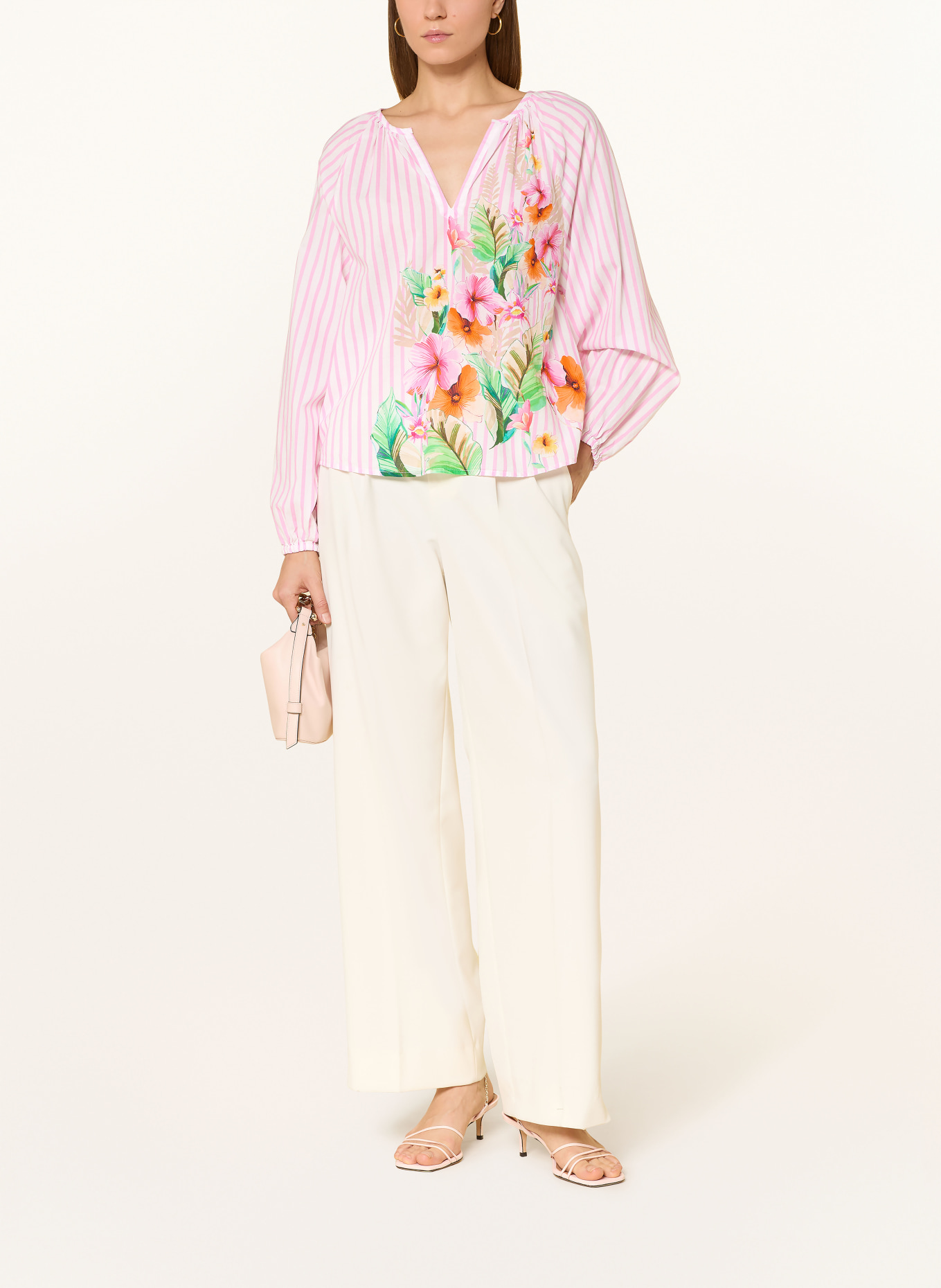 Emily VAN DEN BERGH bluzka: RÓŻOWY / POMARAŃCZOWY / BIAŁY