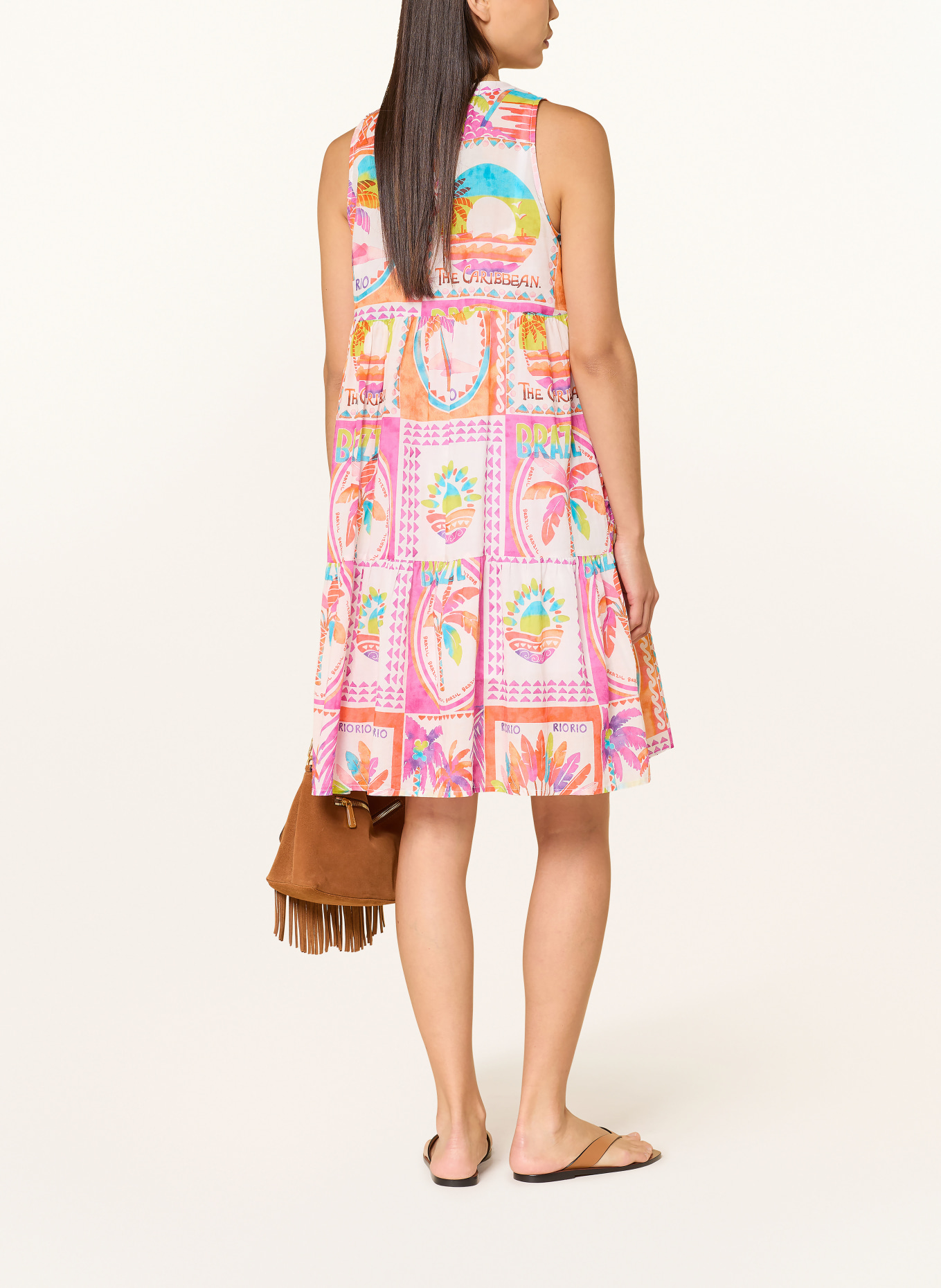 Emily VAN DEN BERGH Kleid: ROSA / BEIGE / ECRU