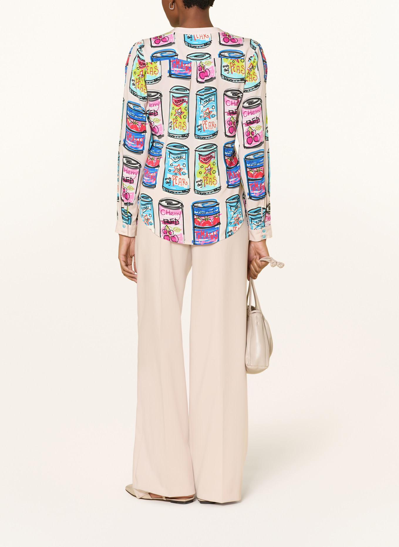 Emily VAN DEN BERGH bluzka: JASNORÓŻOWY / MOCNORÓŻOWY / JASKRAWY NIEBIESKI