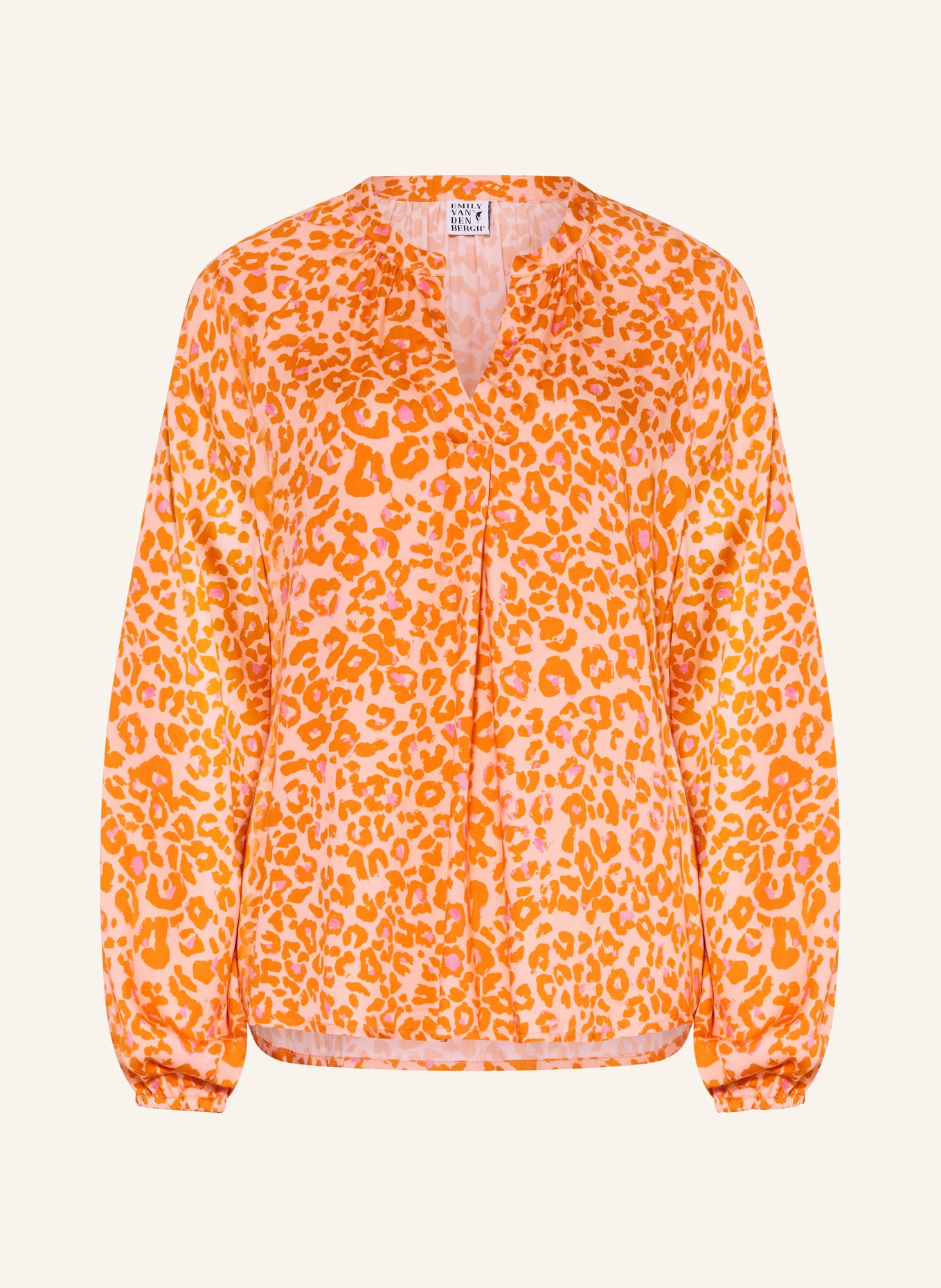 Emily VAN DEN BERGH Blusenshirt: ORANGE / ROSA / LACHS