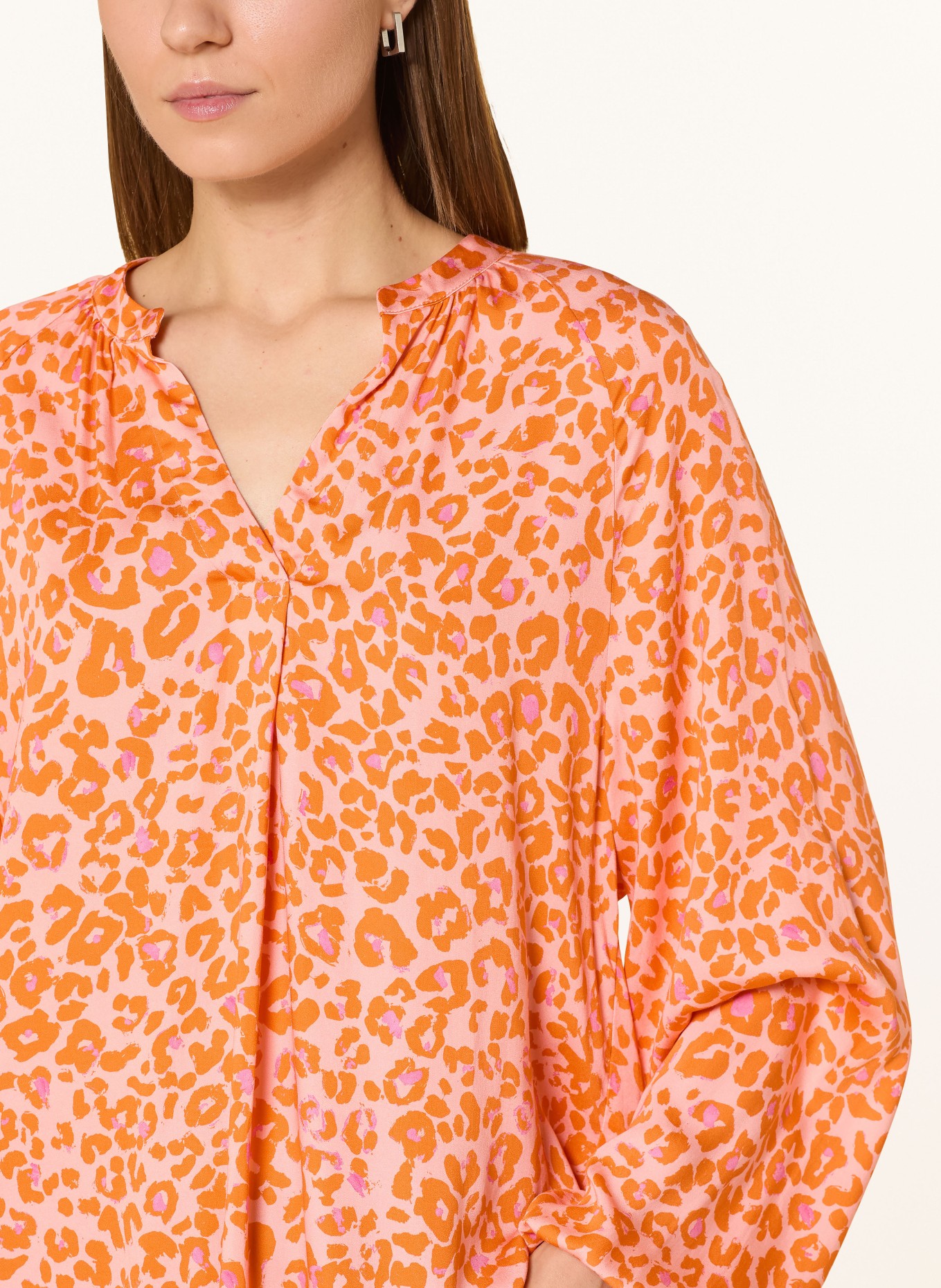 Emily VAN DEN BERGH Blusenshirt: ORANGE / ROSA / LACHS