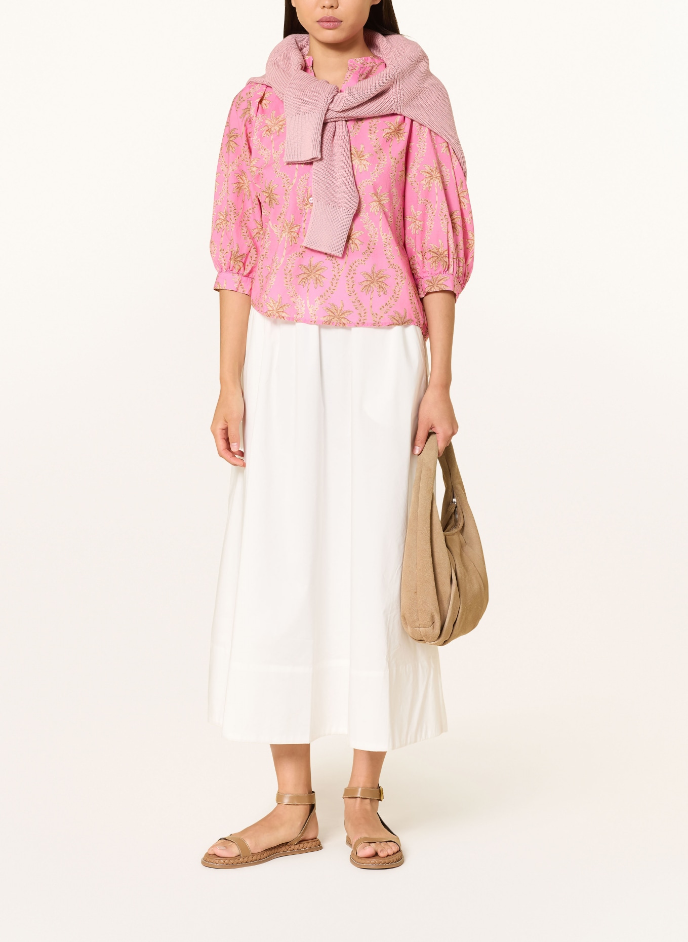 Emily VAN DEN BERGH Blusenshirt: ROSA / GOLD