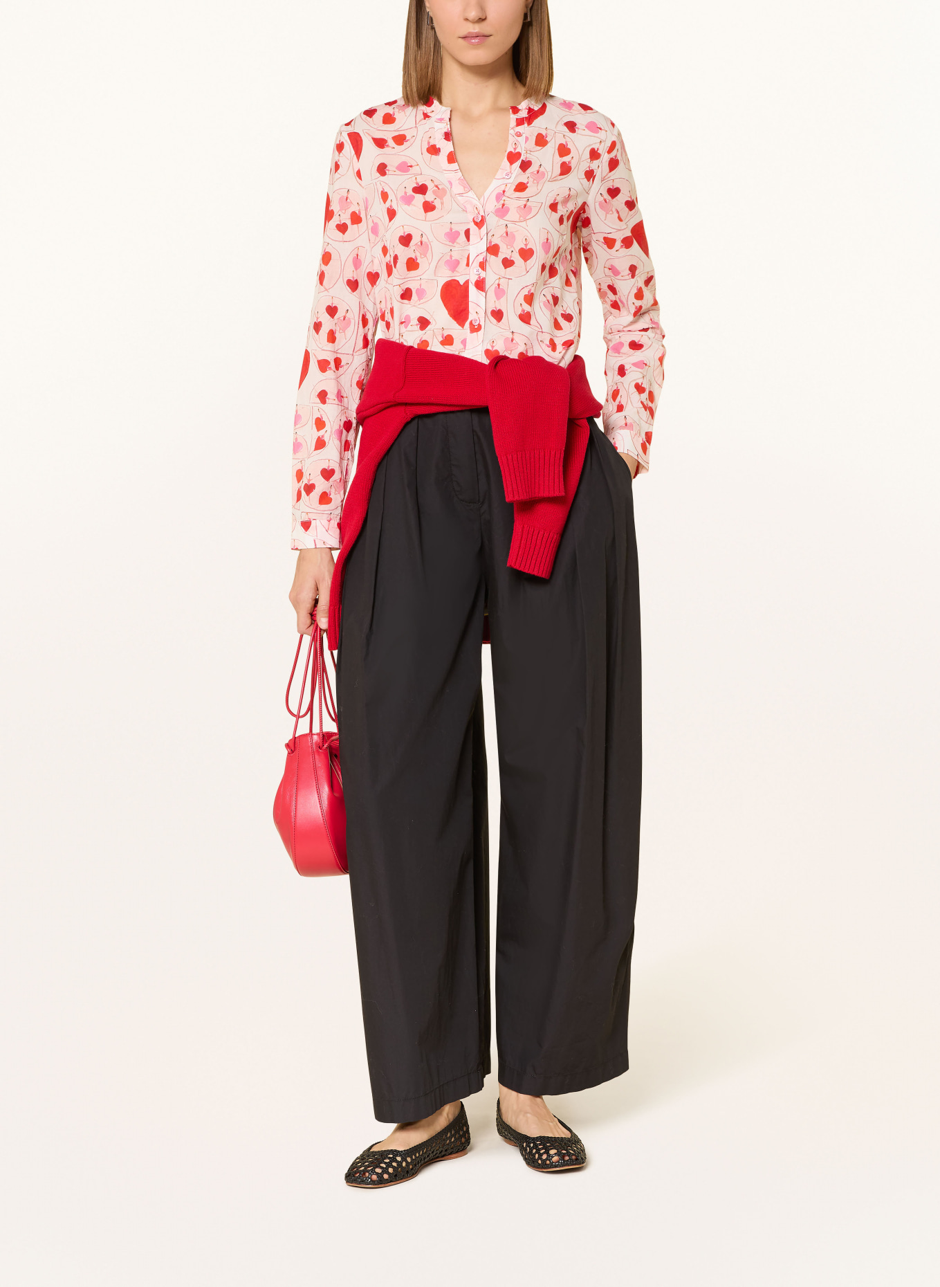 Emily VAN DEN BERGH bluzka: JASNORÓŻOWY / RÓŻOWY / CZERWONY