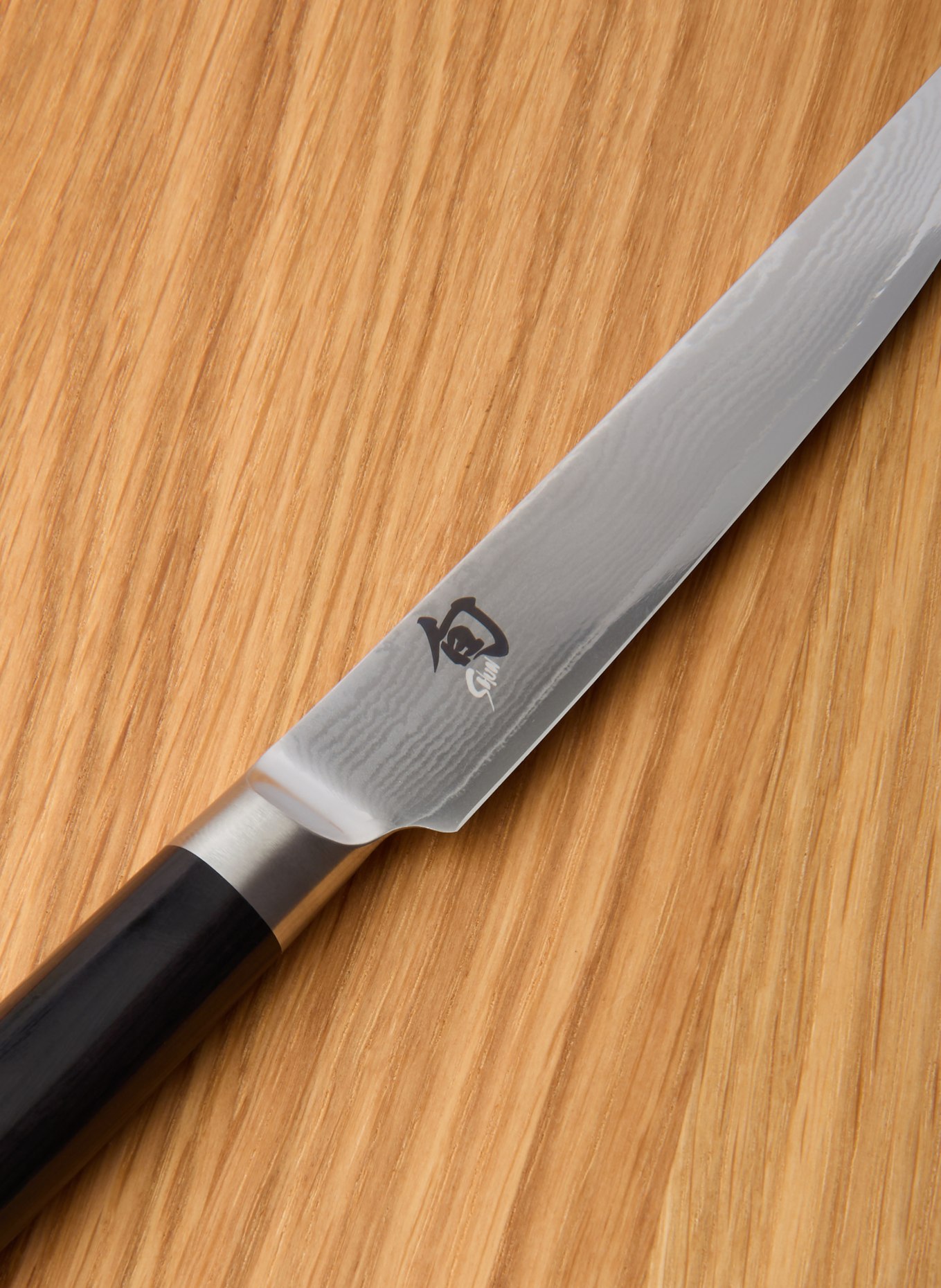 KAI 2-tlg. Set Steakmesser und Steakbrett SHUN CLASSIC: DUNKELBRAUN / SCHWARZ