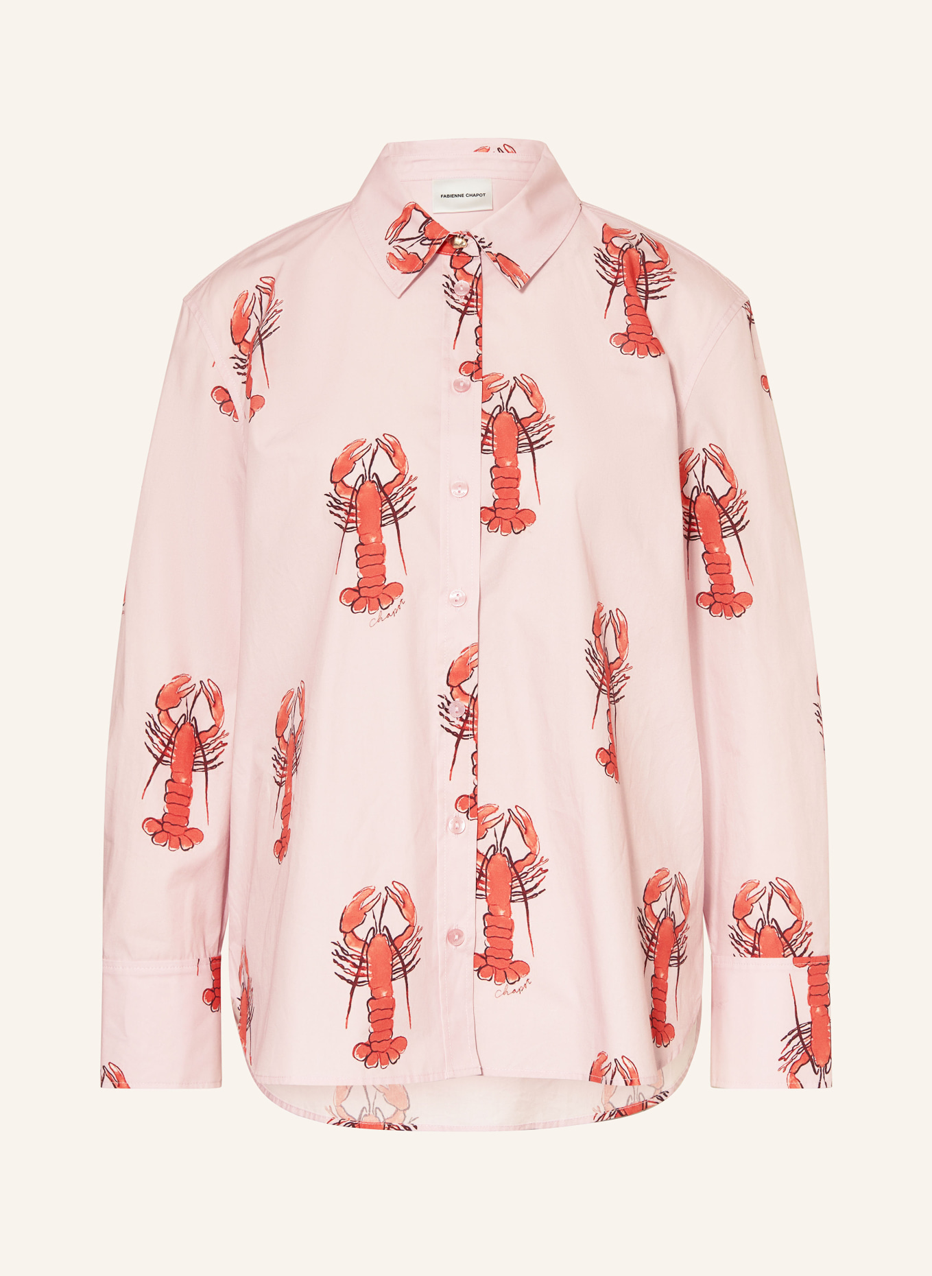 FABIENNE CHAPOT Chemise TONY: ROSE / ROUGE