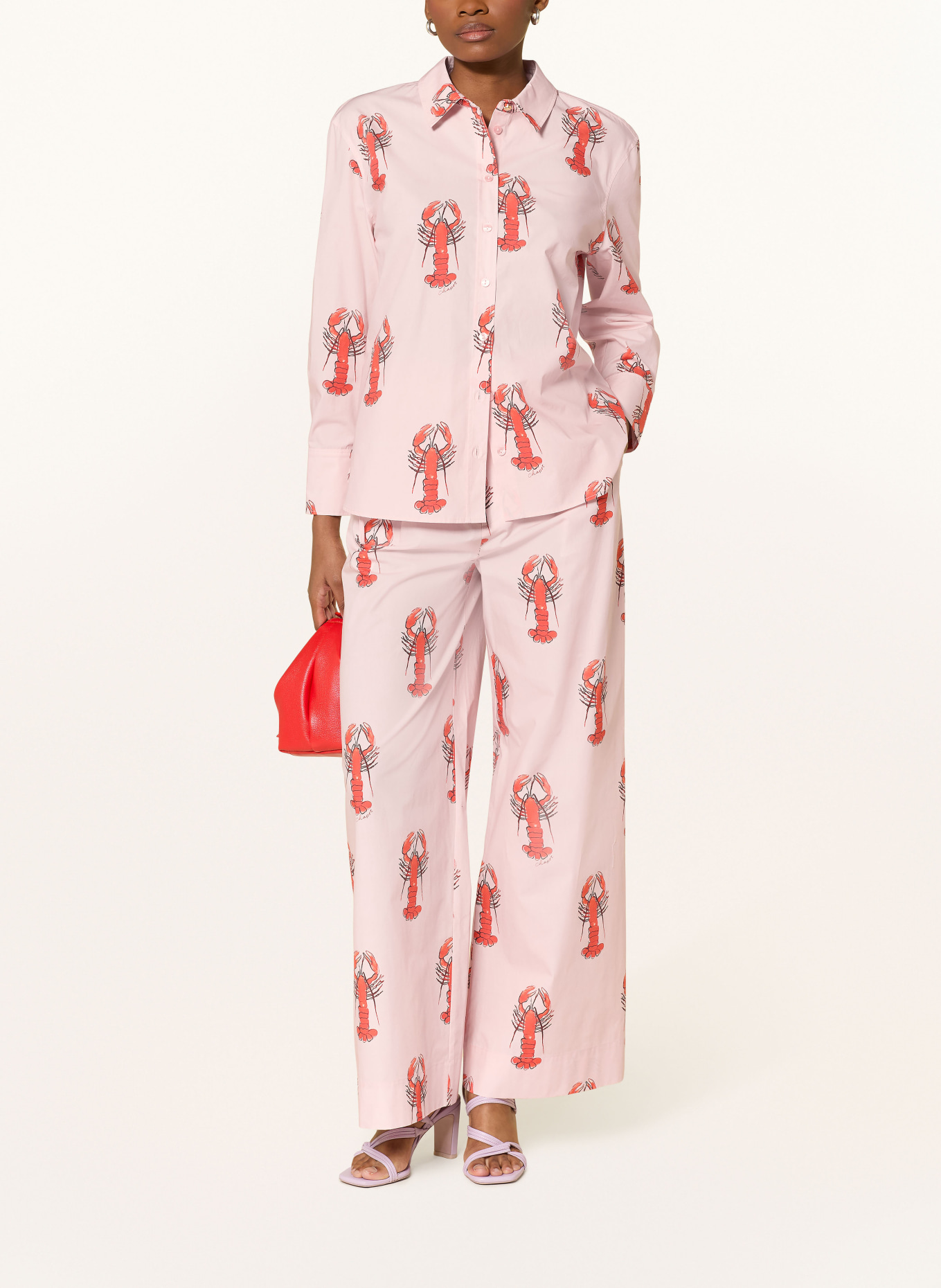 FABIENNE CHAPOT Chemise TONY: ROSE / ROUGE