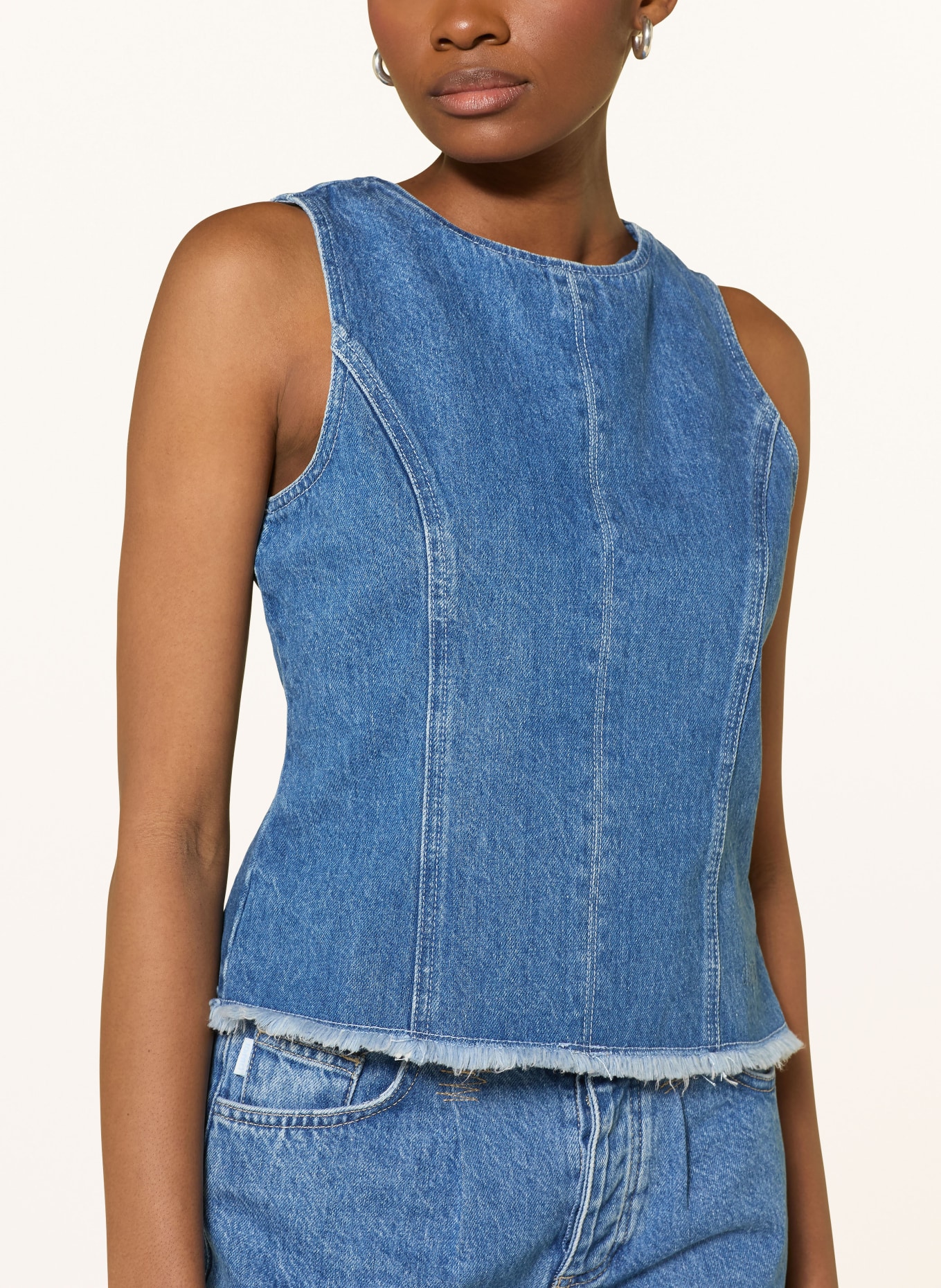 FABIENNE CHAPOT Jeanstop JOJO: BLAU