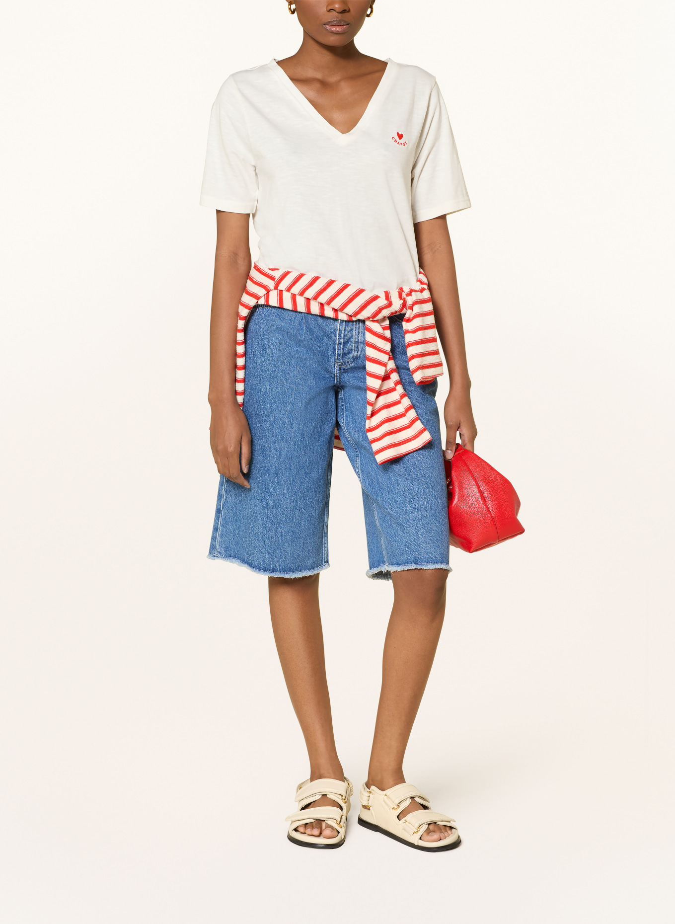 FABIENNE CHAPOT PHIL T-shirt: CREAM