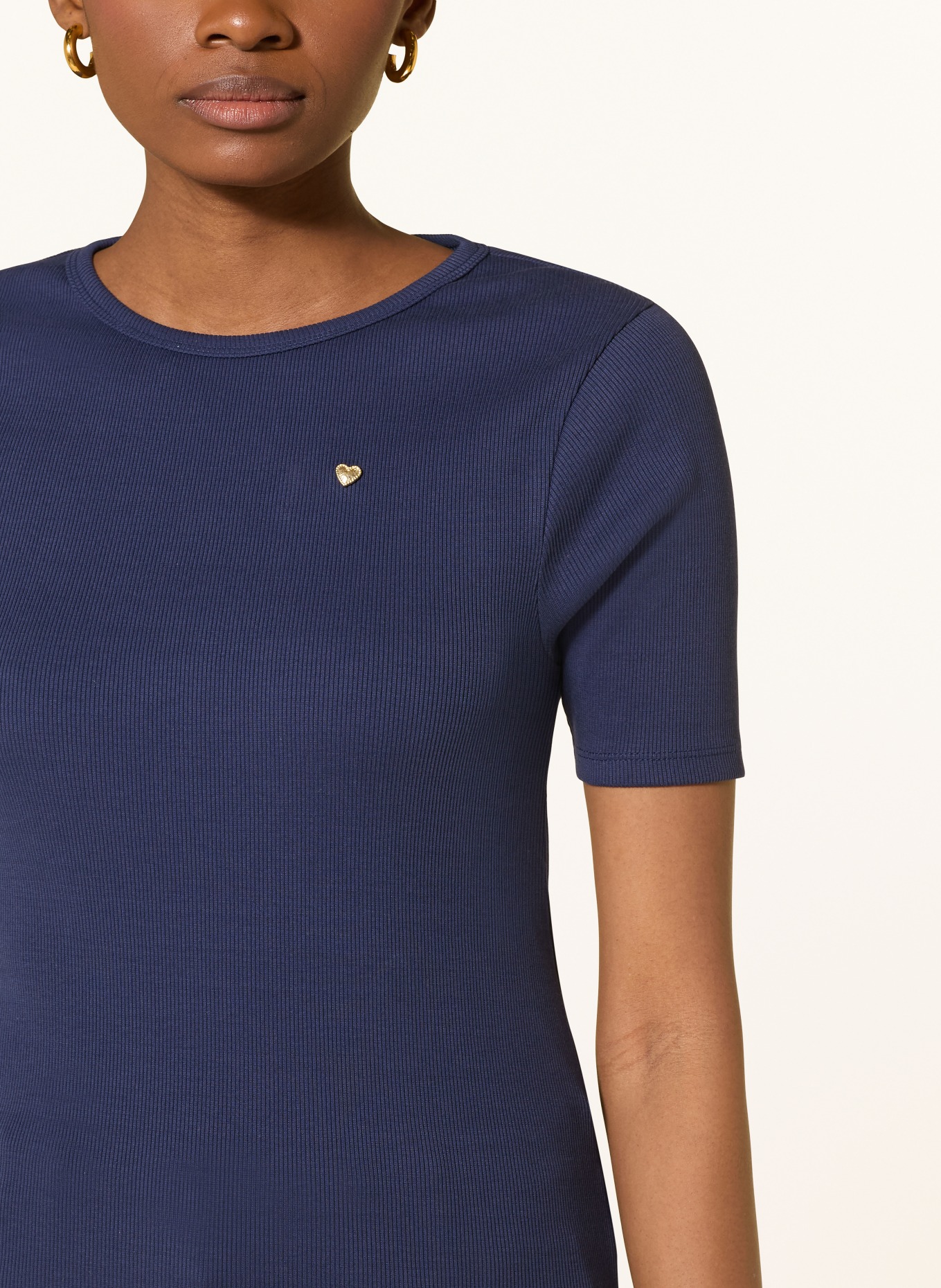 FABIENNE CHAPOT T-shirt TANJA: BLEU FONCÉ