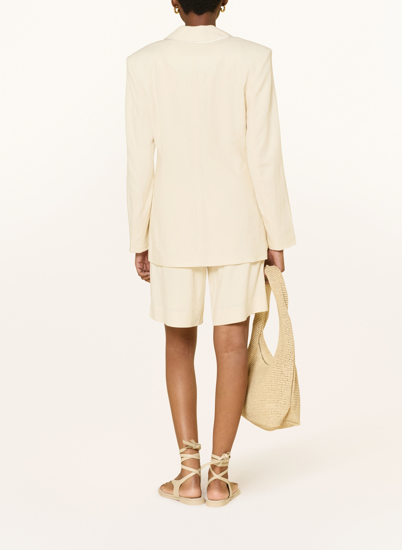 FABIENNE CHAPOT Blazer MILLOR mit Leinen: CREME