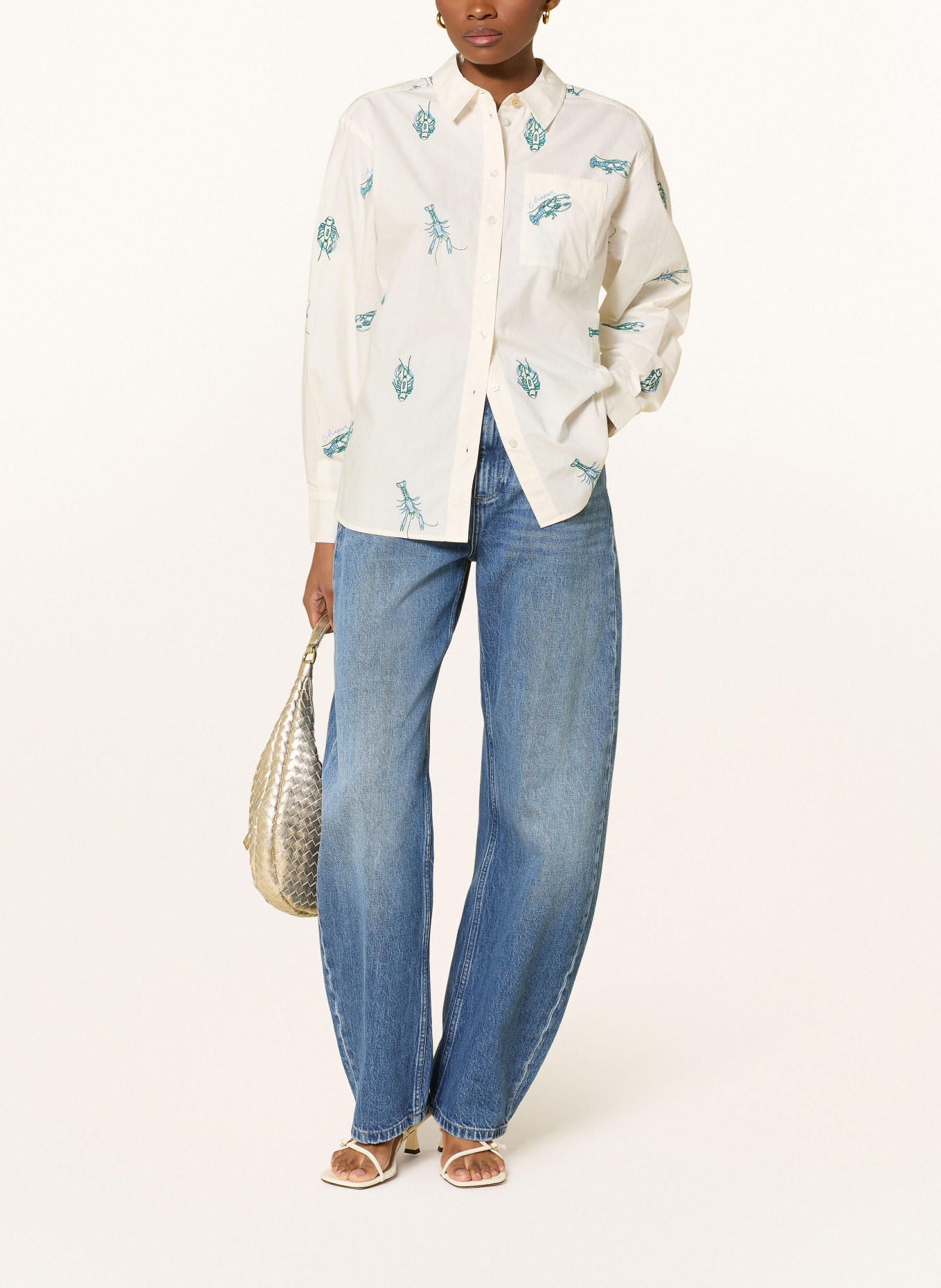 FABIENNE CHAPOT Barrel Jeans BETTY: 3345 Mid Blue