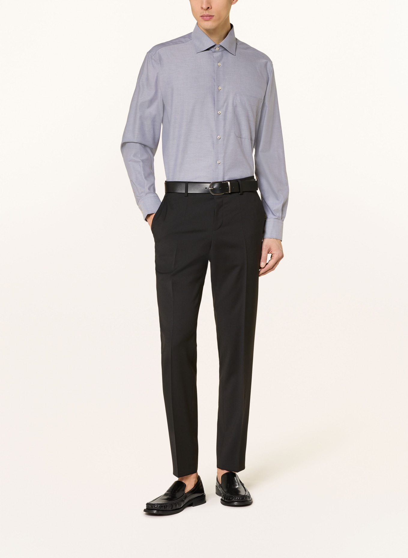 ETERNA Hemd Comfort Fit: DUNKELGRAU