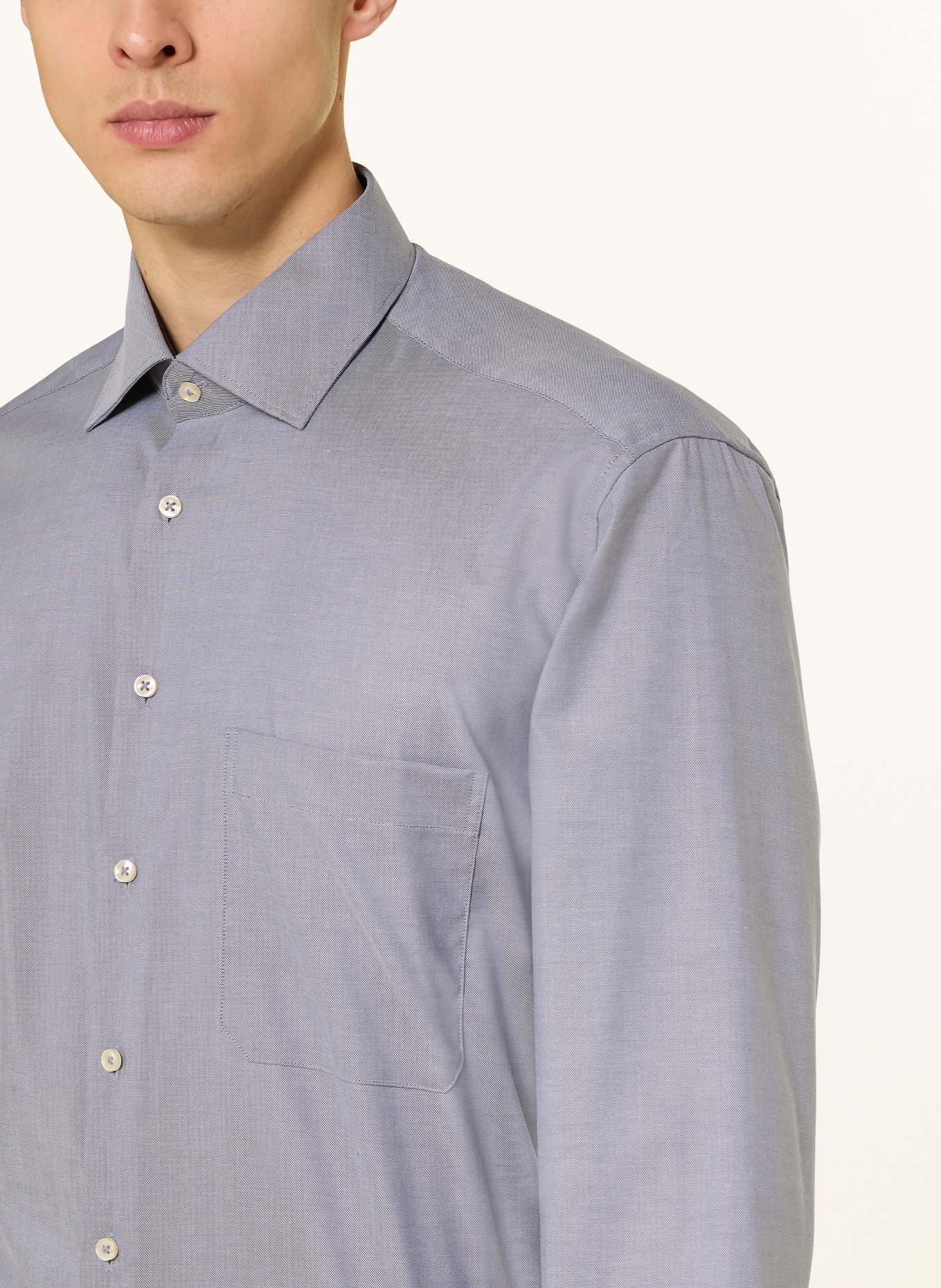 ETERNA Hemd Comfort Fit: DUNKELGRAU