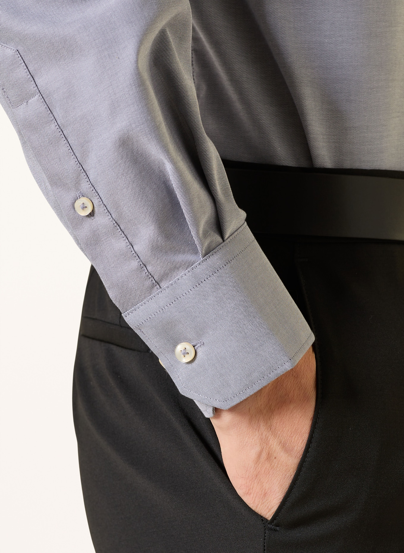 ETERNA Hemd Comfort Fit: DUNKELGRAU