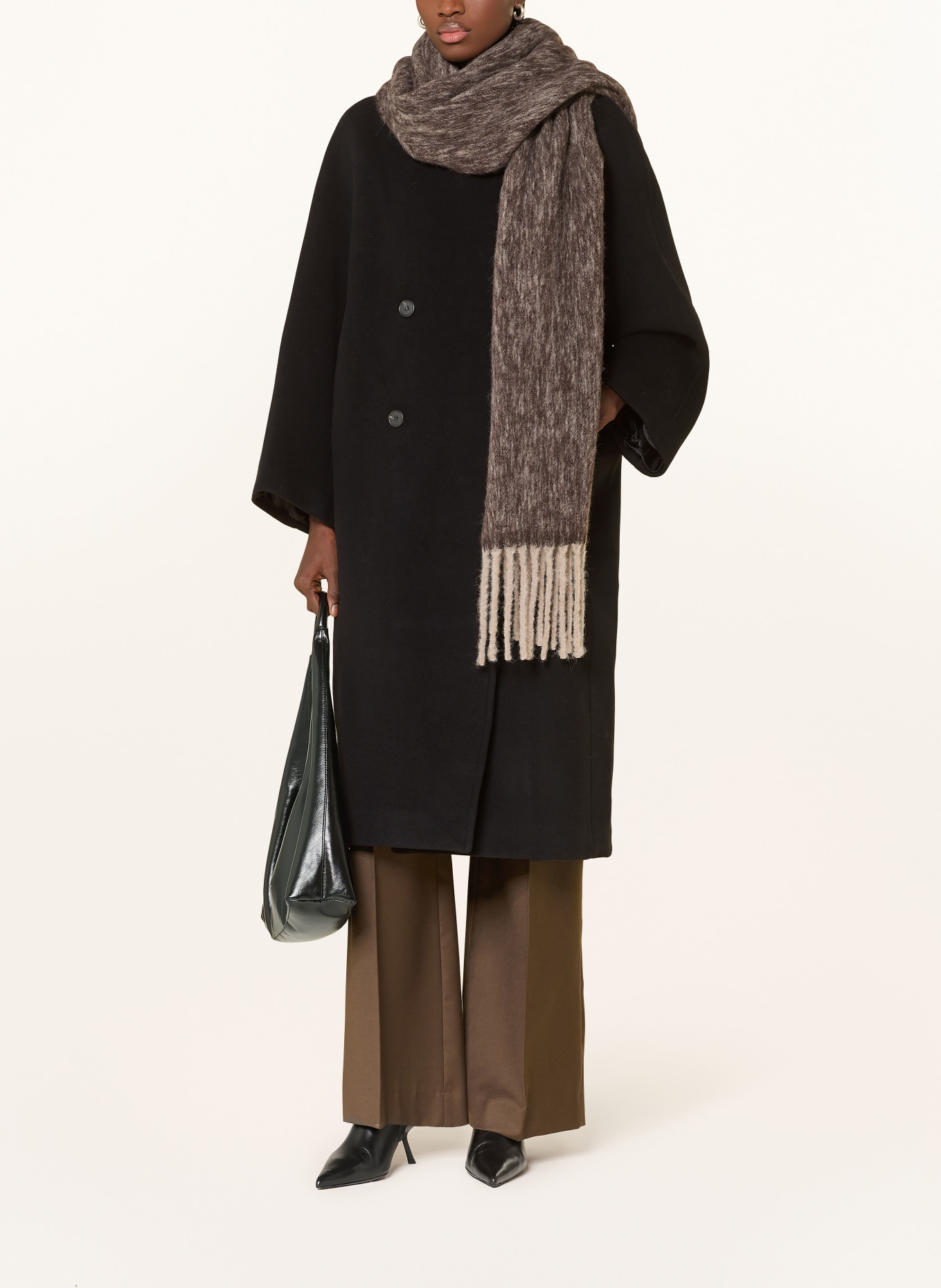 COS Wollmantel: SCHWARZ