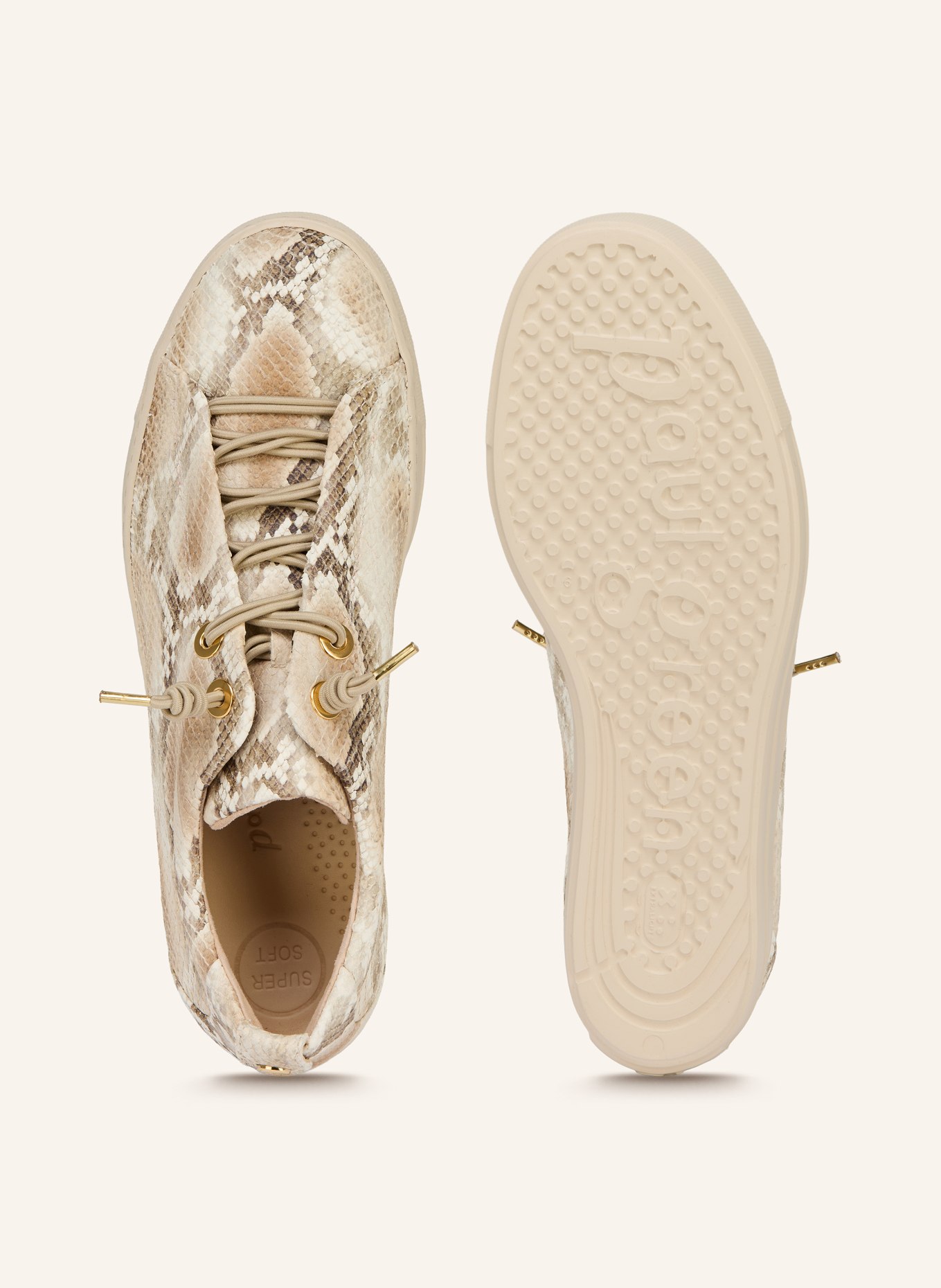 paul green Sneaker: BEIGE