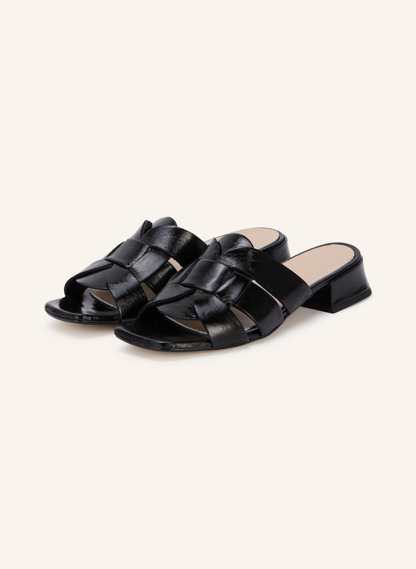 darling harbour Mules: SCHWARZ