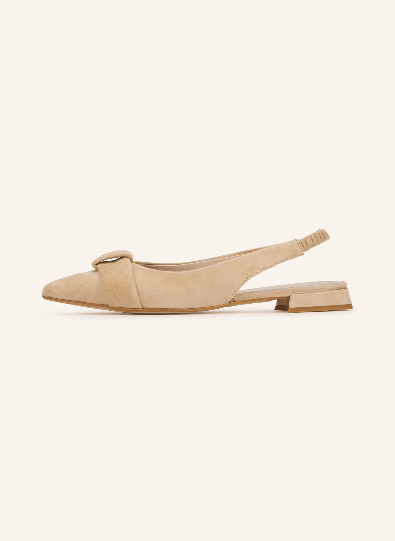 darling harbour sling ballerinas: CAMEL