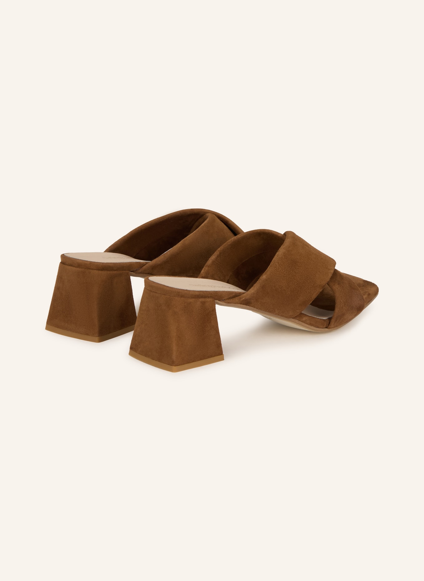 darling harbour mules: BROWN
