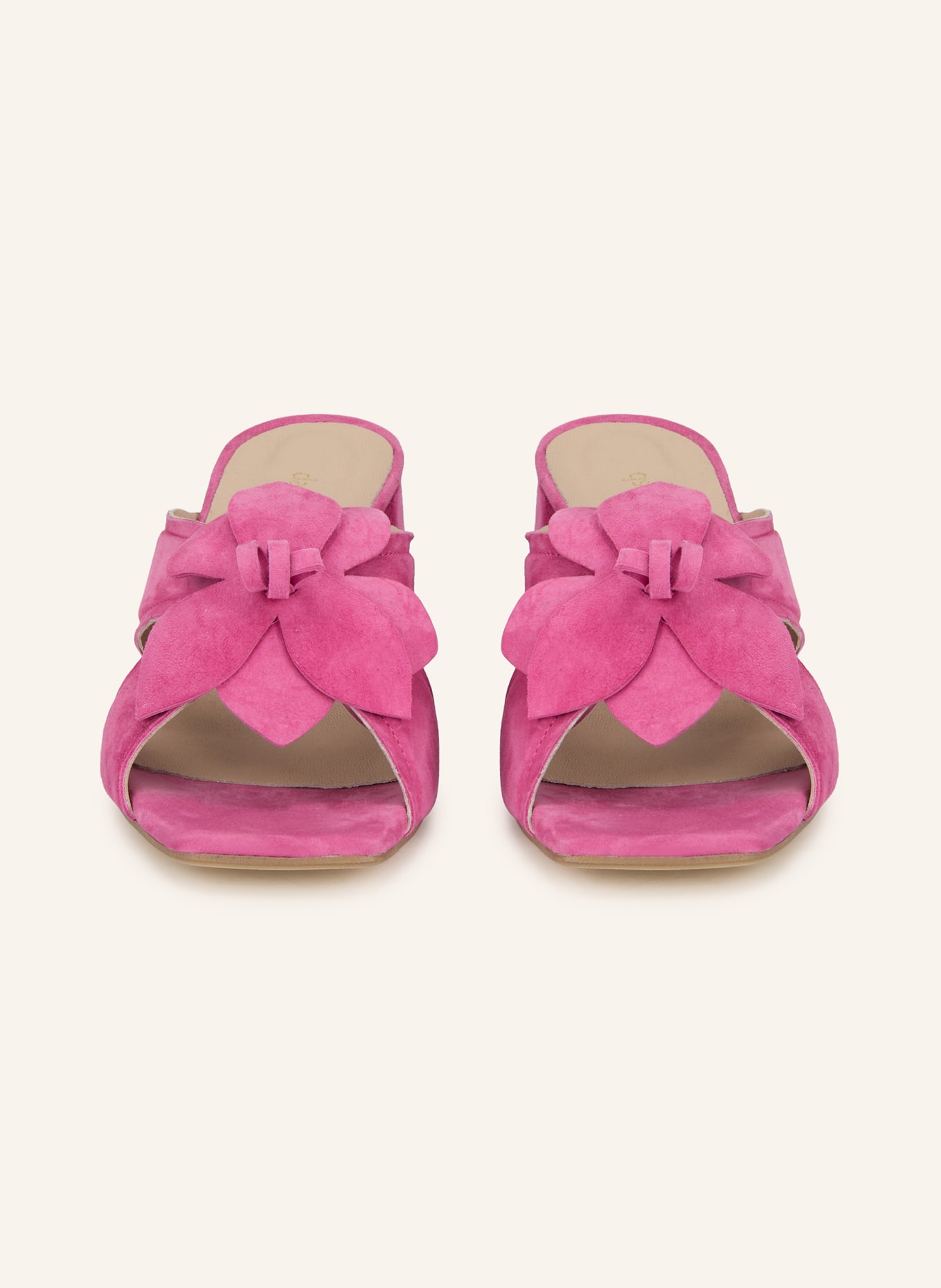 darling harbour Mules: ROSE FUCHSIA