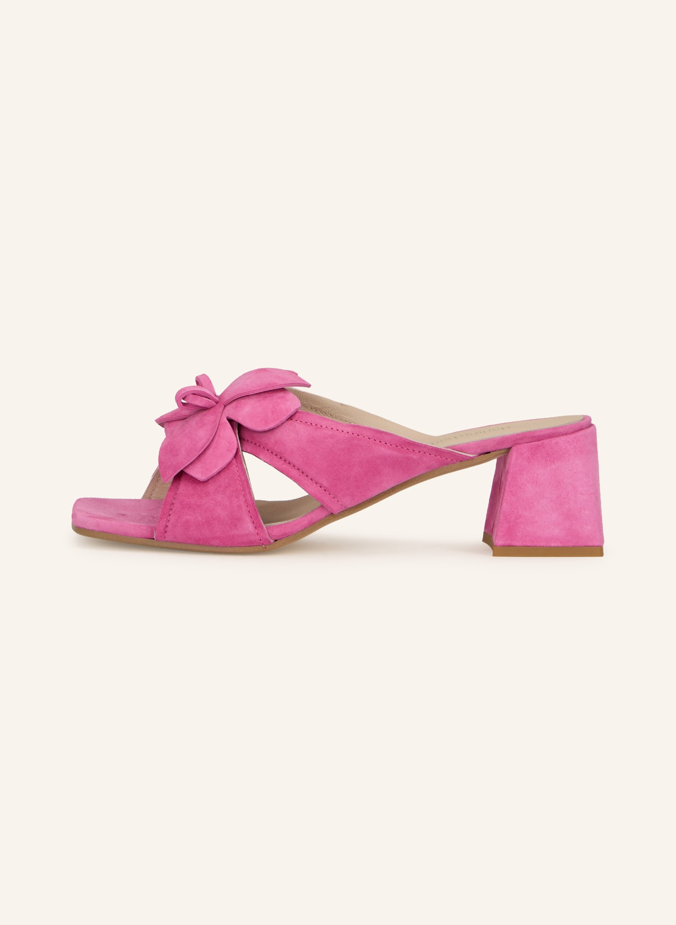 darling harbour Mules: ROSE FUCHSIA
