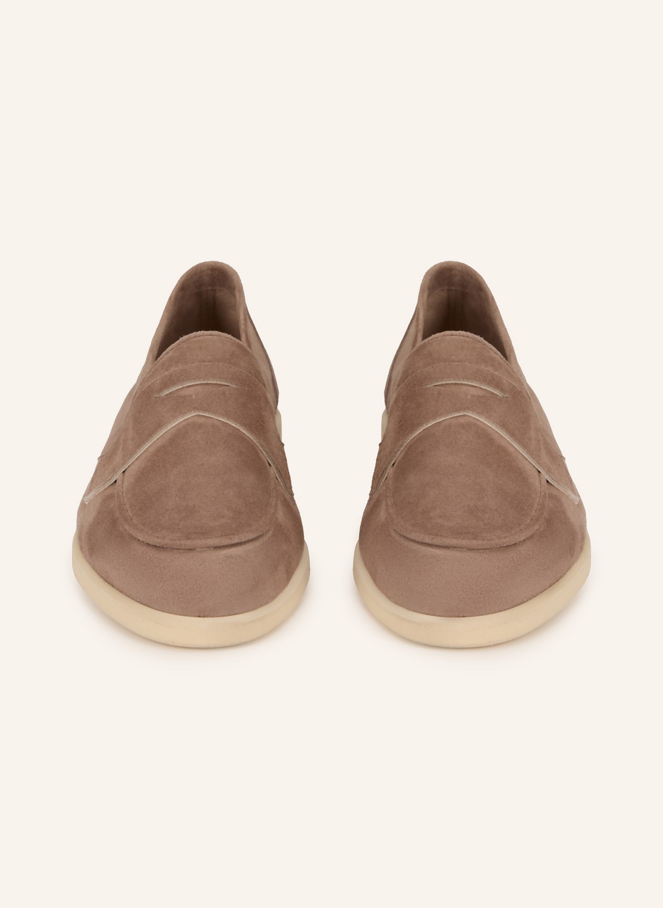 darling harbour penny loafer: TAUPE