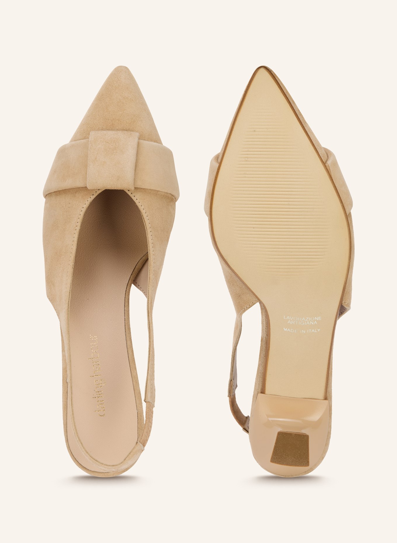 darling harbour Slingpumps: CAMEL