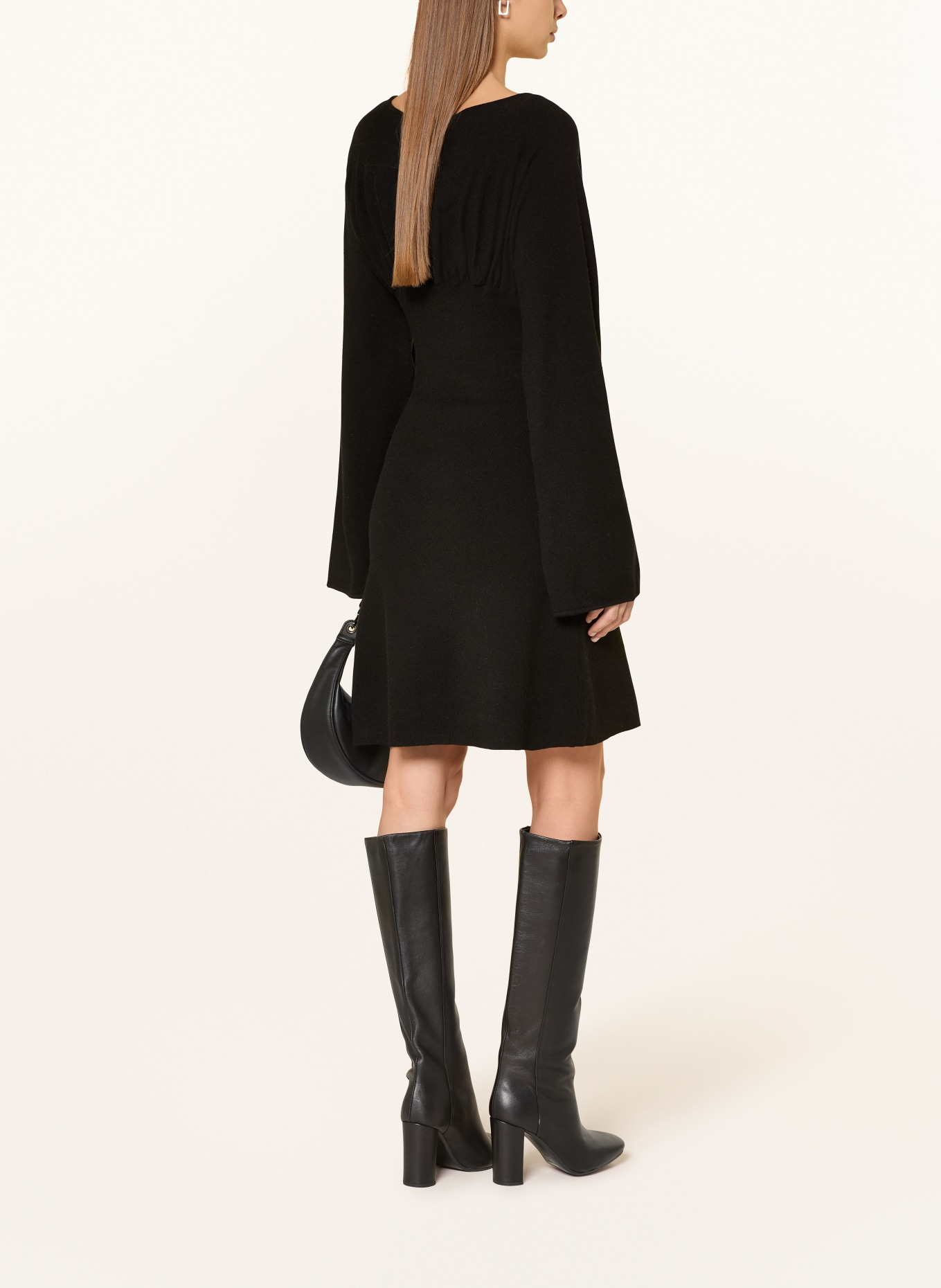 NEO NOIR Strickkleid HOLLA: SCHWARZ