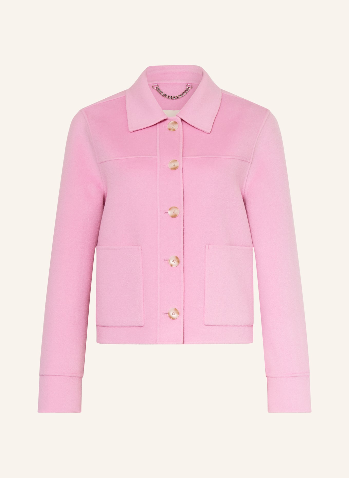 MILANO ITALY boxy jacket: PINK