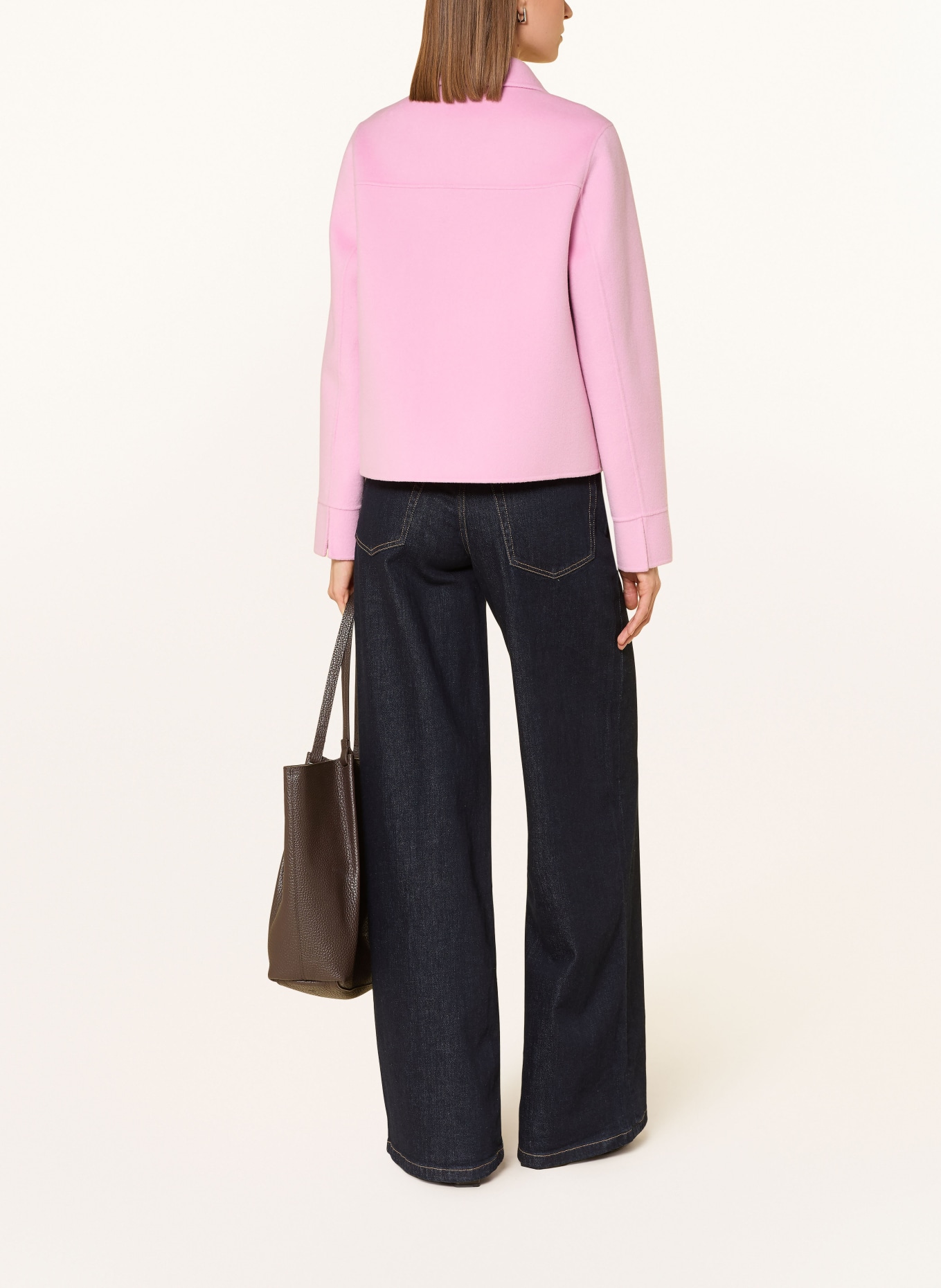 MILANO ITALY boxy jacket: PINK
