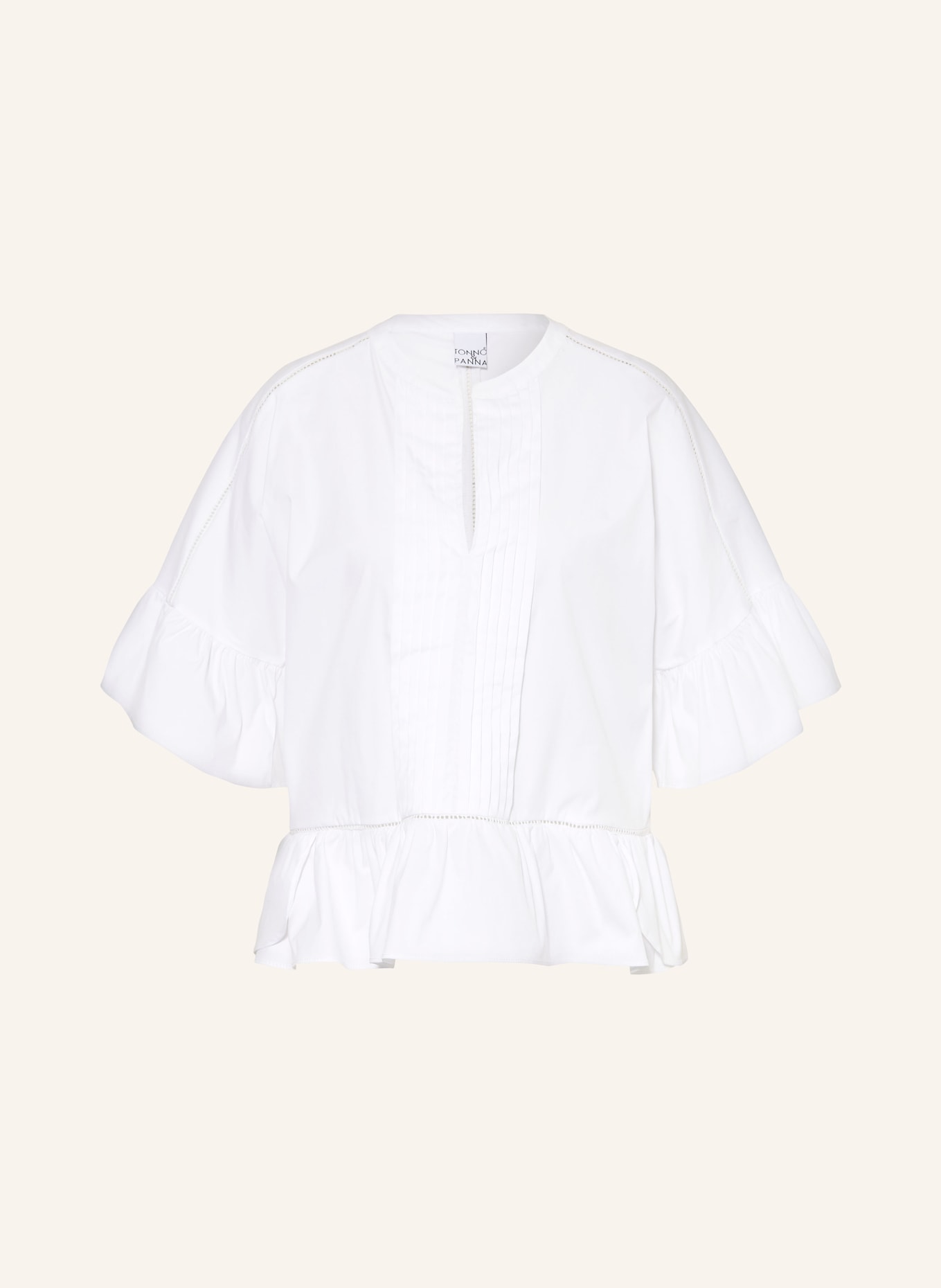 TONNO & PANNA blůza: BÍLÁ
