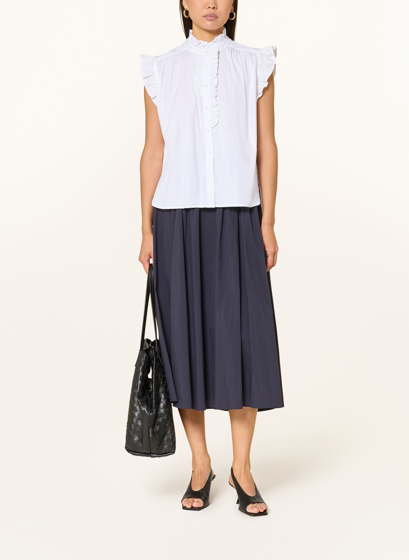 TONNO & PANNA blouse top: WHITE