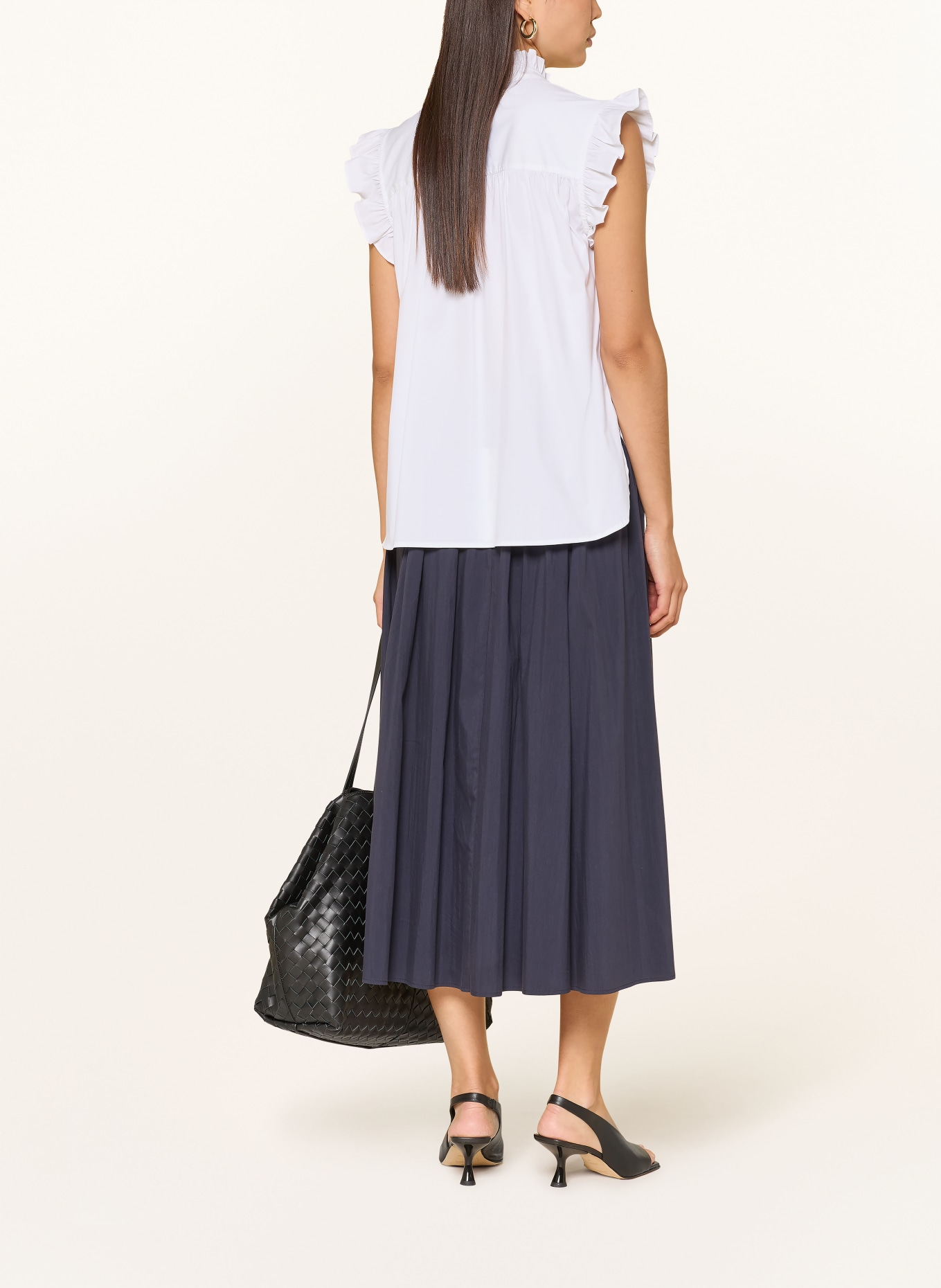 TONNO & PANNA blouse top: WHITE