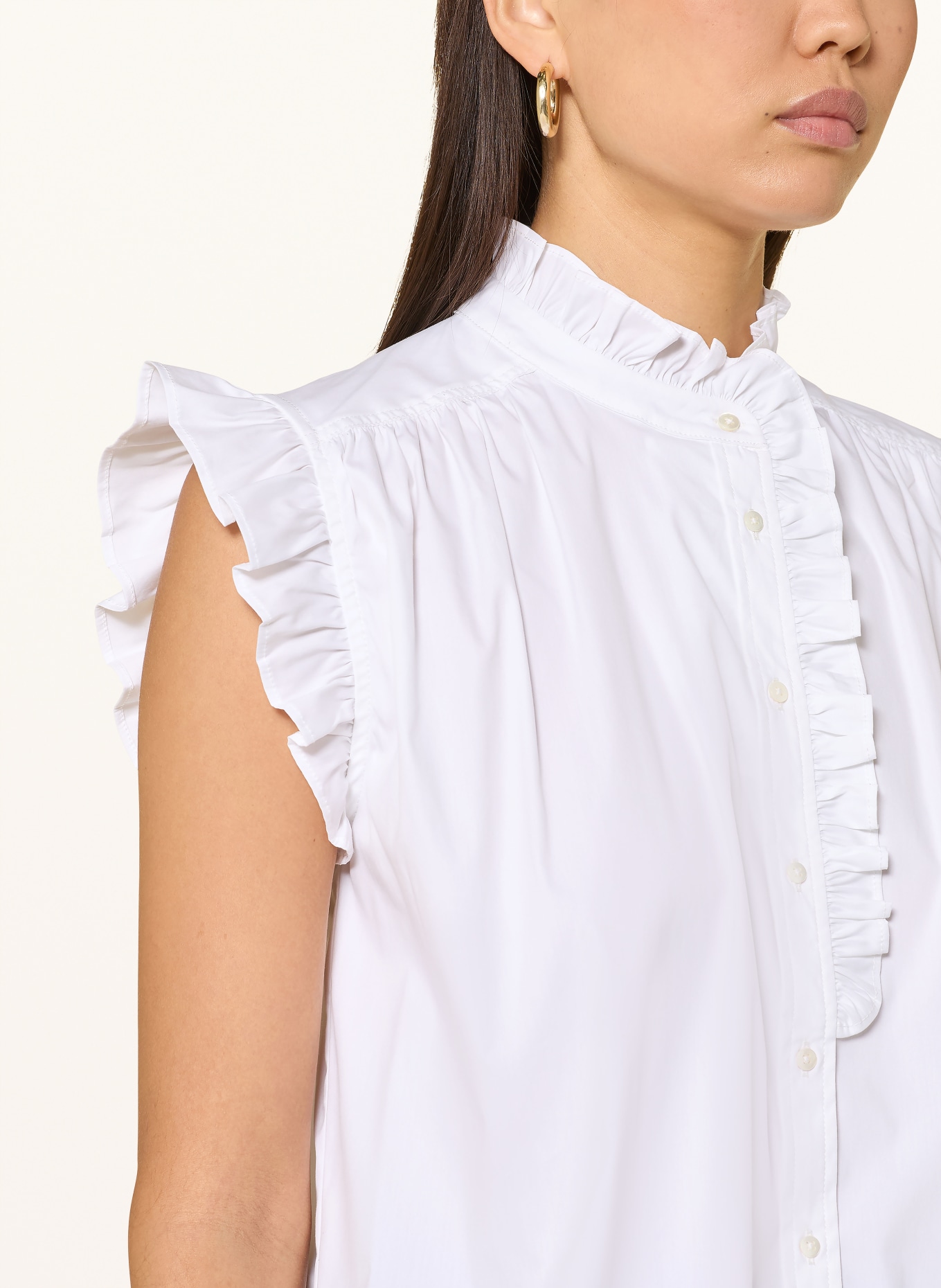 TONNO & PANNA blouse top: WHITE