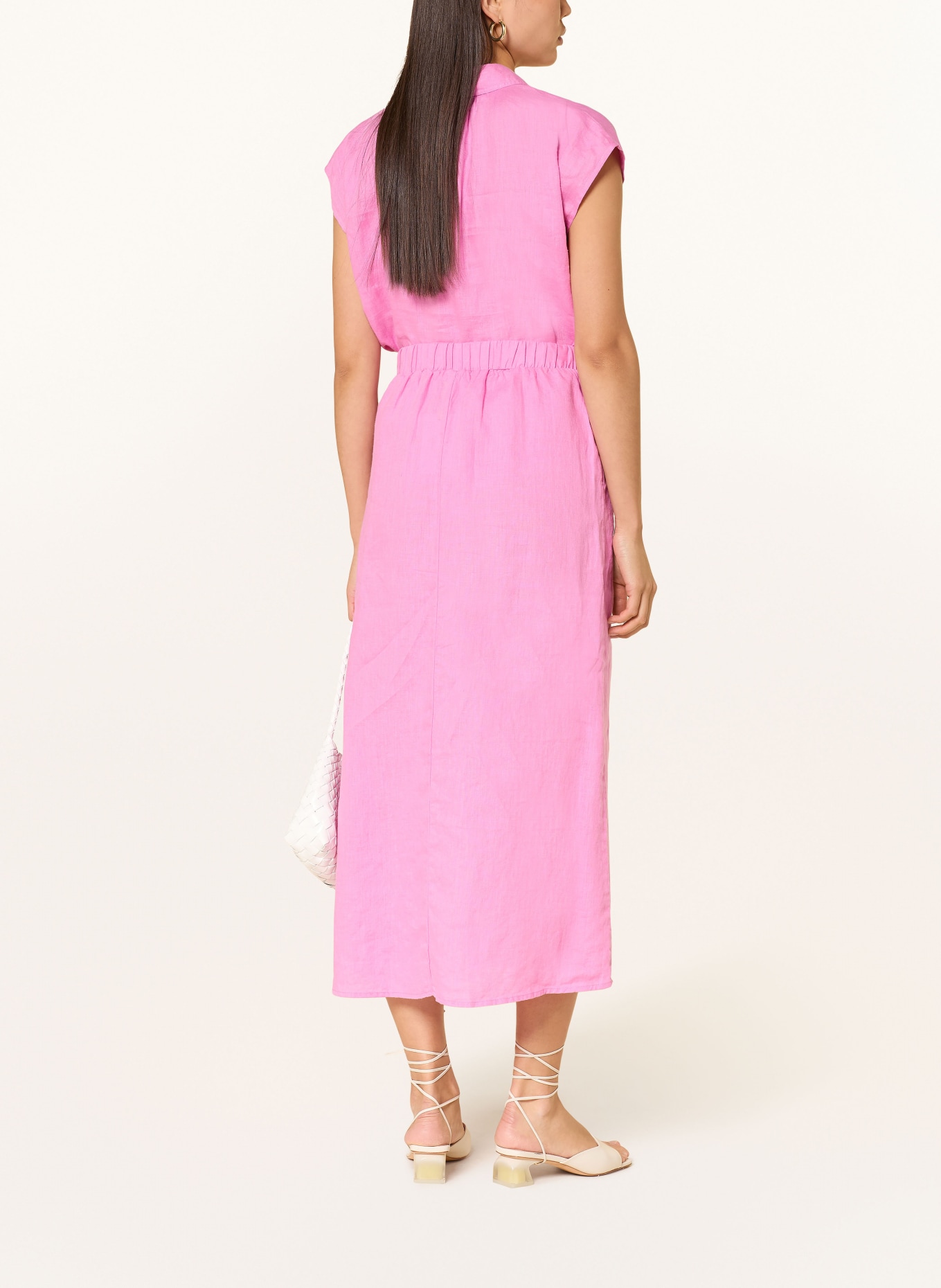 TONNO & PANNA Linen blouse top: PINK